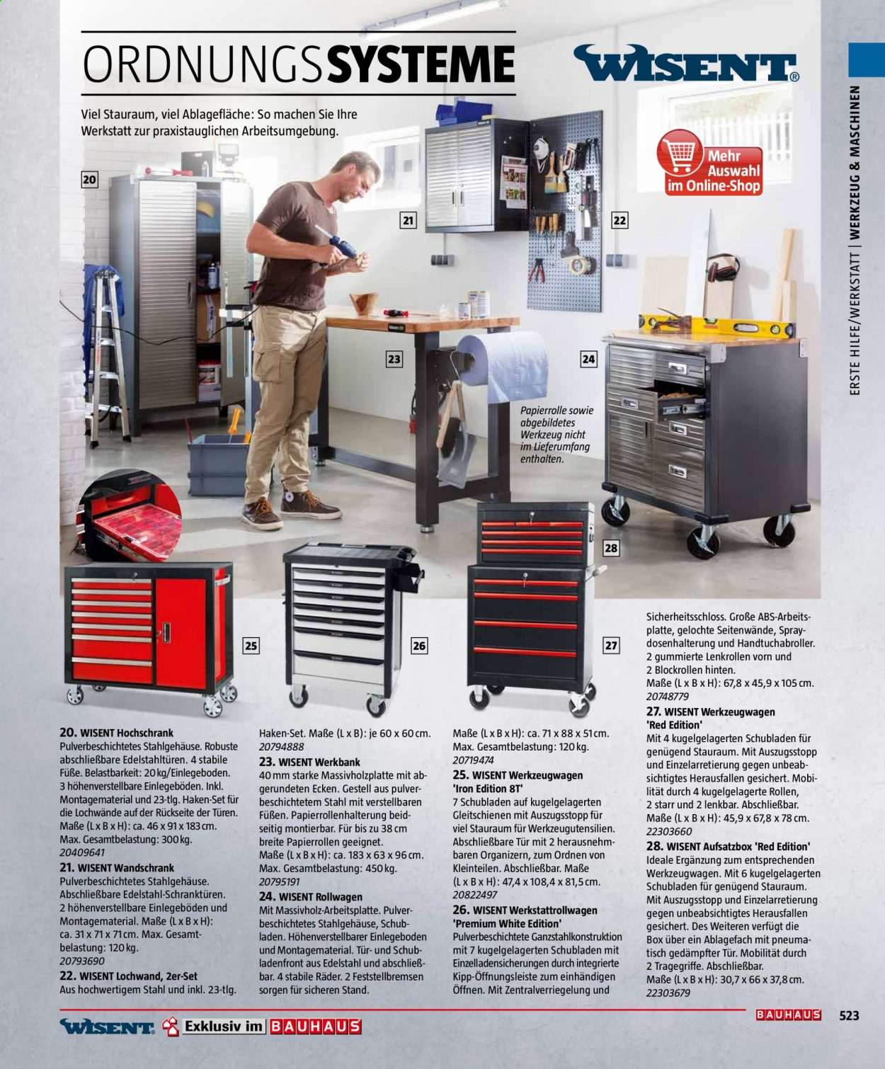 Bauhaus Prospekte . Seite 523