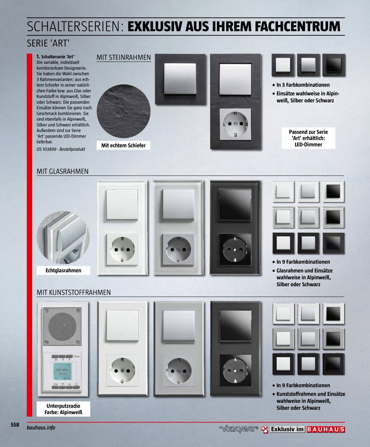 Bauhaus Prospekte . Seite 558