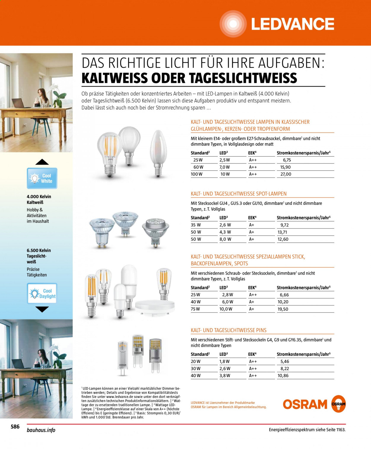 Bauhaus Prospekte . Seite 586