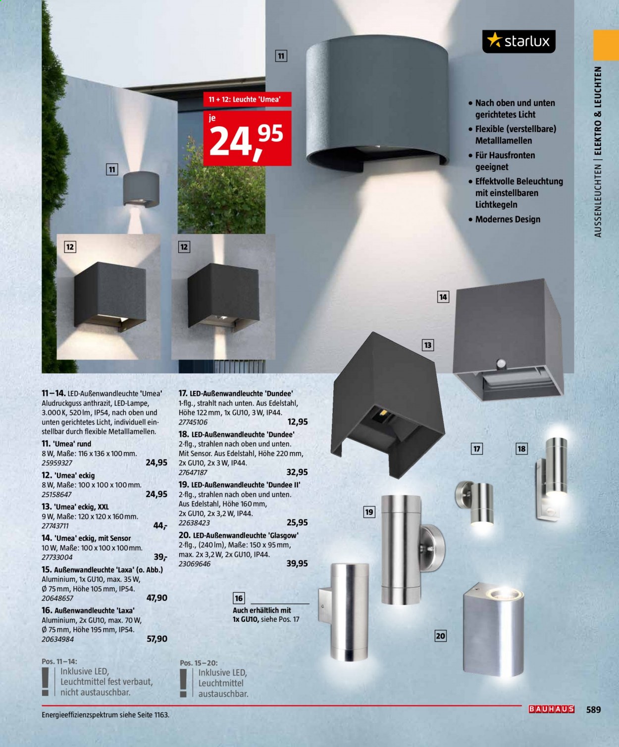 Bauhaus Prospekte . Seite 589
