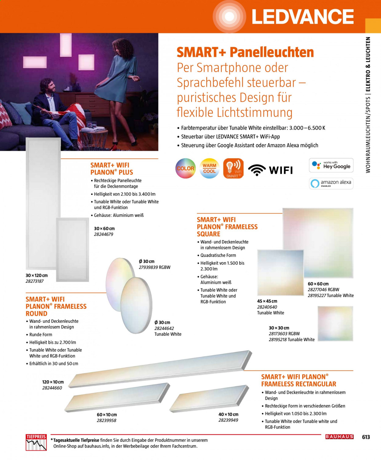 Bauhaus Prospekte . Seite 613