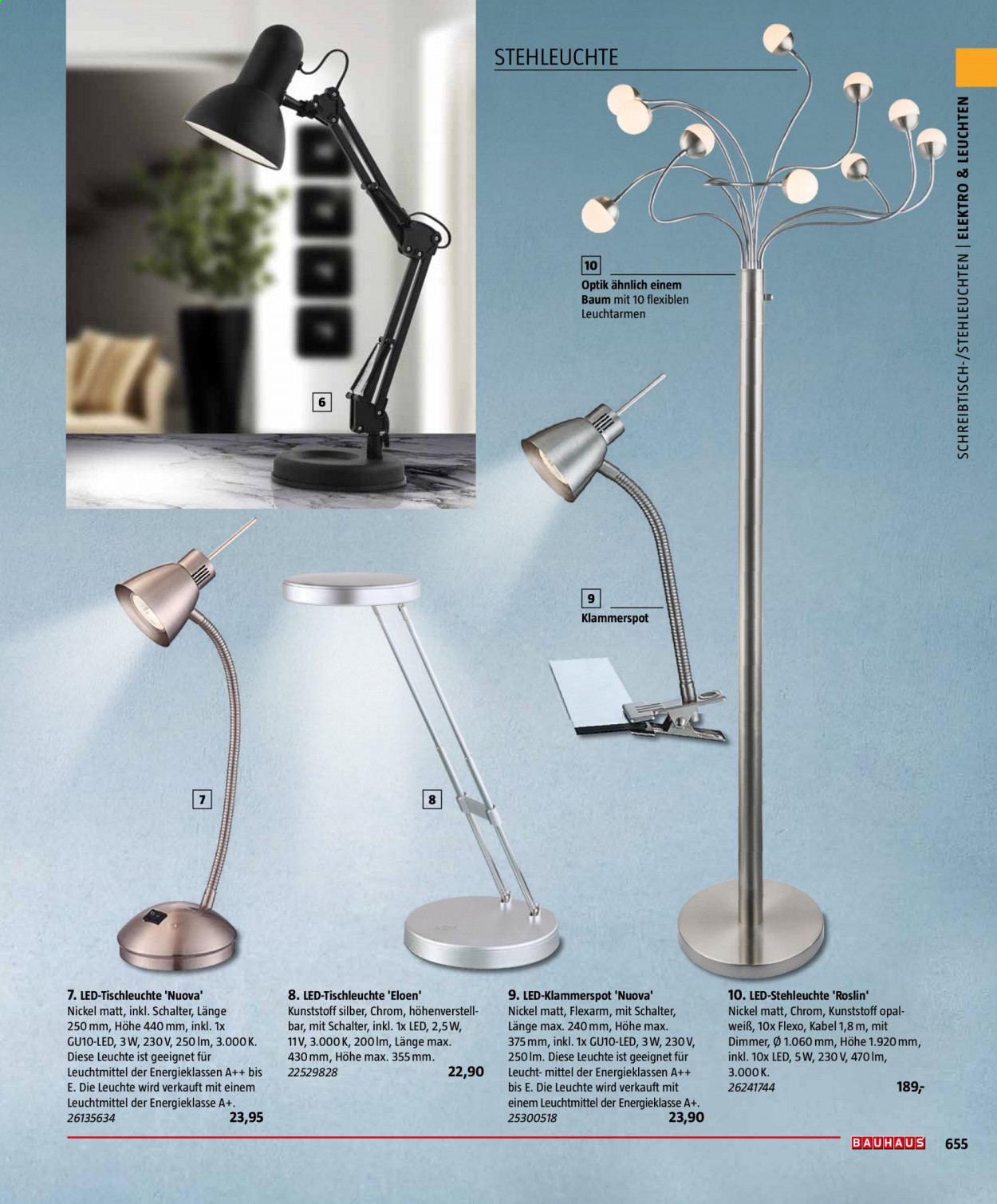 Bauhaus Prospekte . Seite 655
