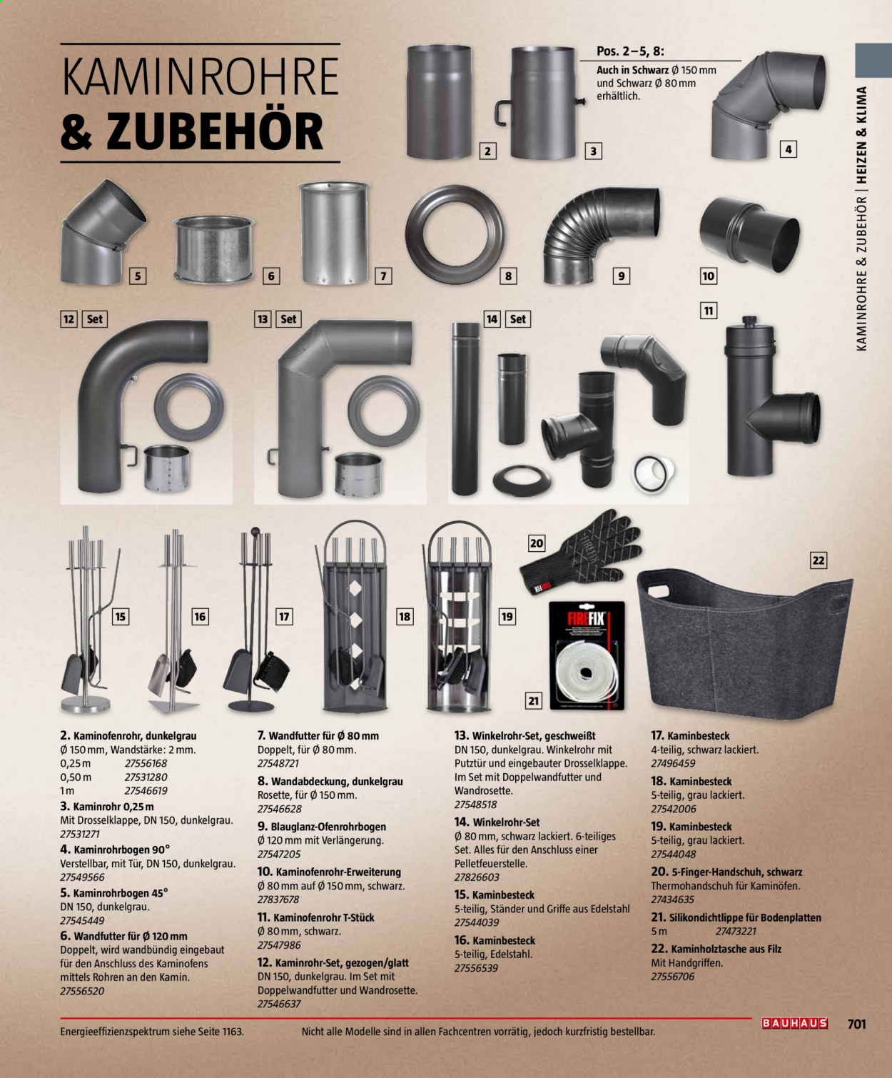 Bauhaus Prospekte . Seite 701