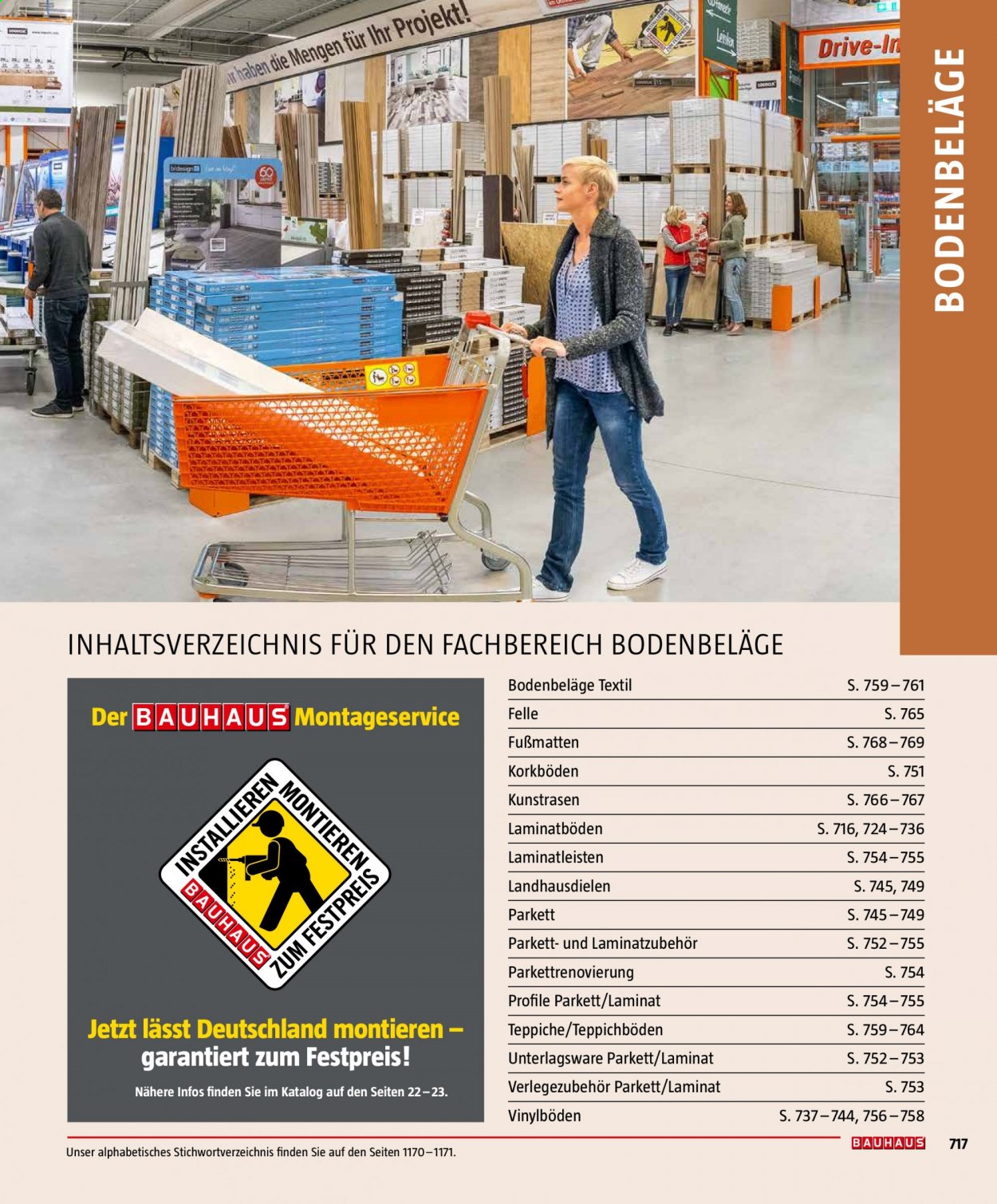 Bauhaus Prospekte . Seite 717