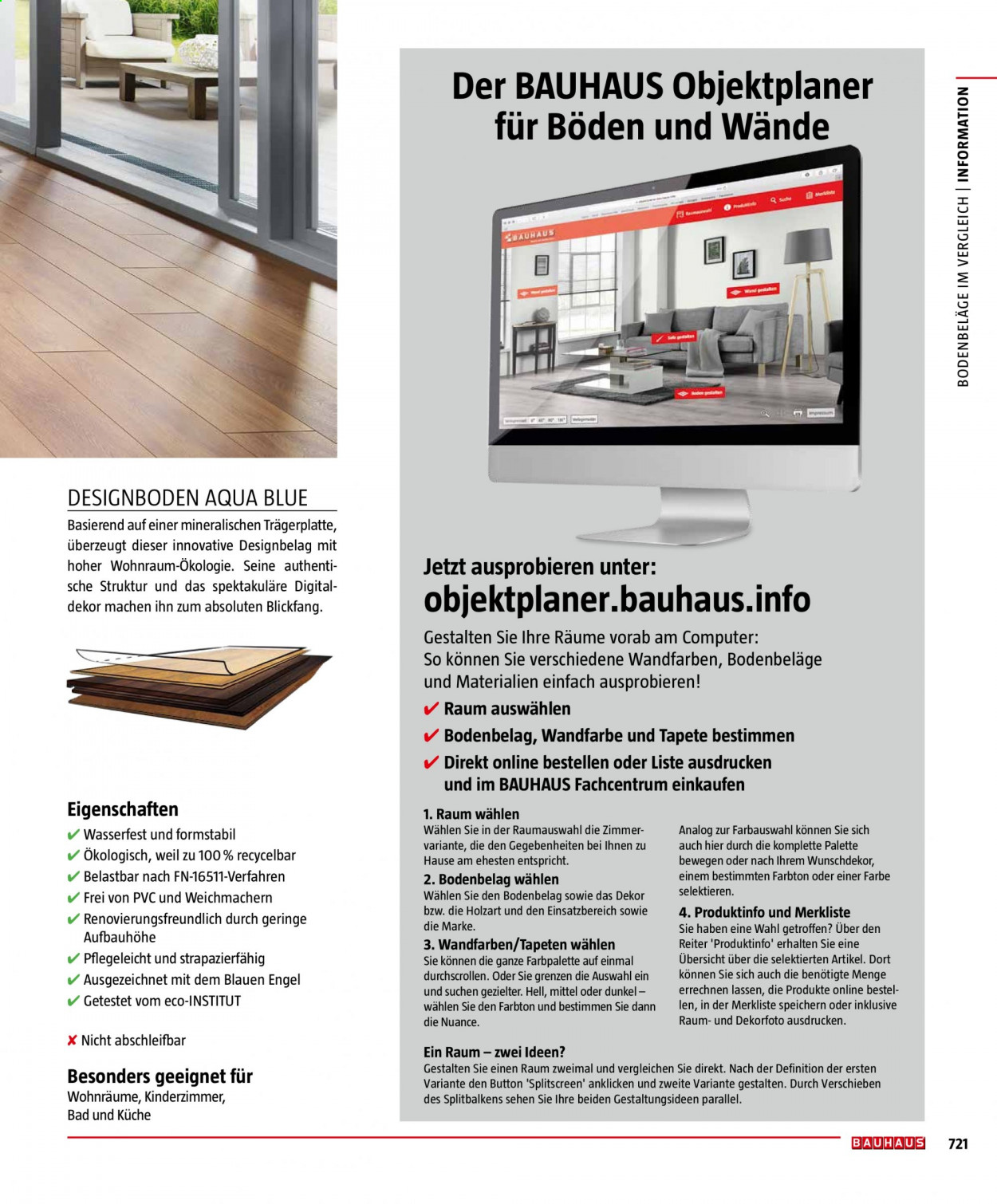 Bauhaus Prospekte . Seite 721