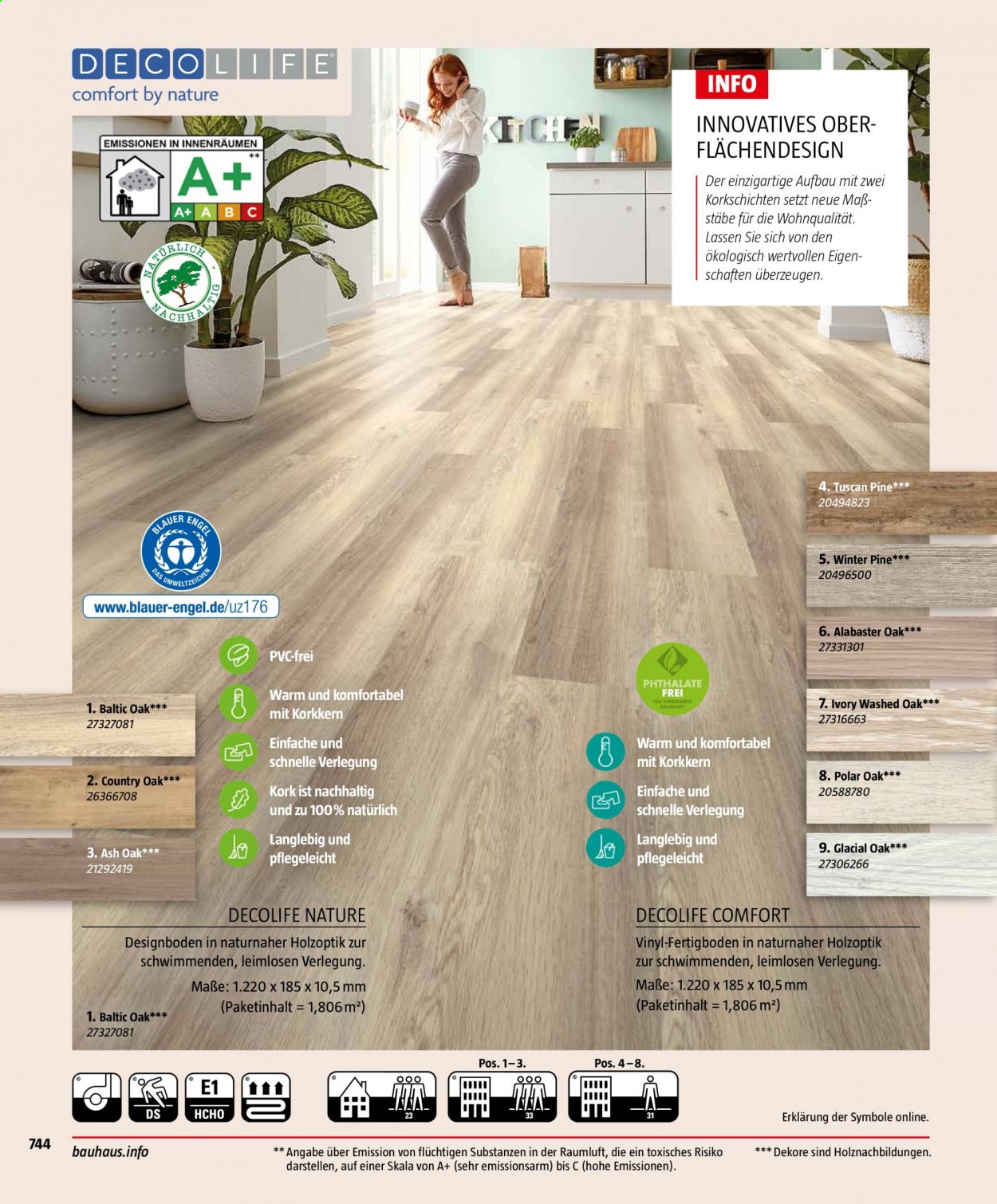Bauhaus Prospekte . Seite 744