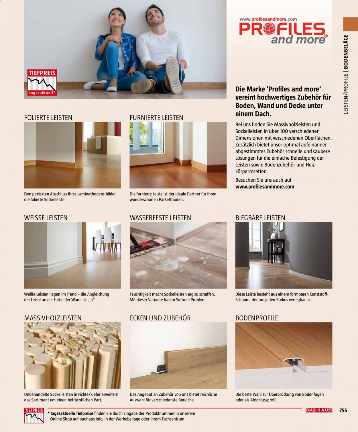 Bauhaus Prospekte . Seite 755