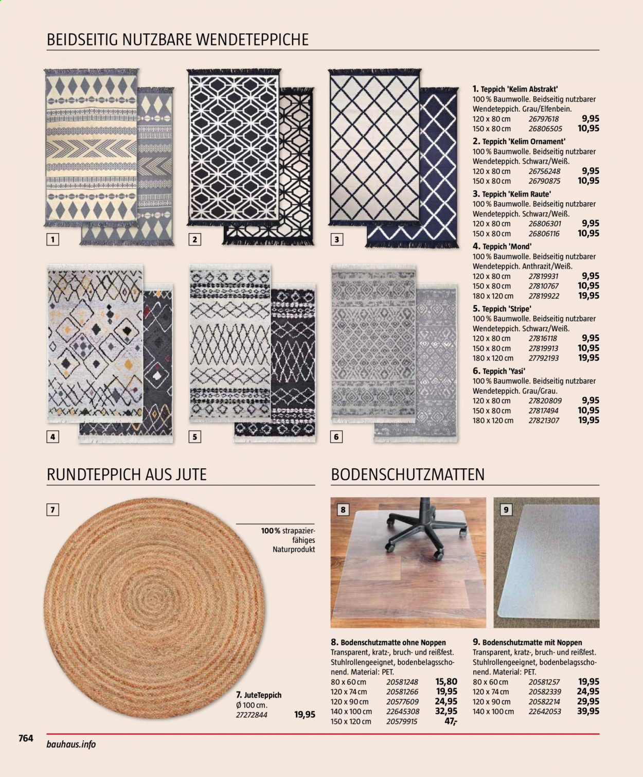 Bauhaus Prospekte . Seite 764