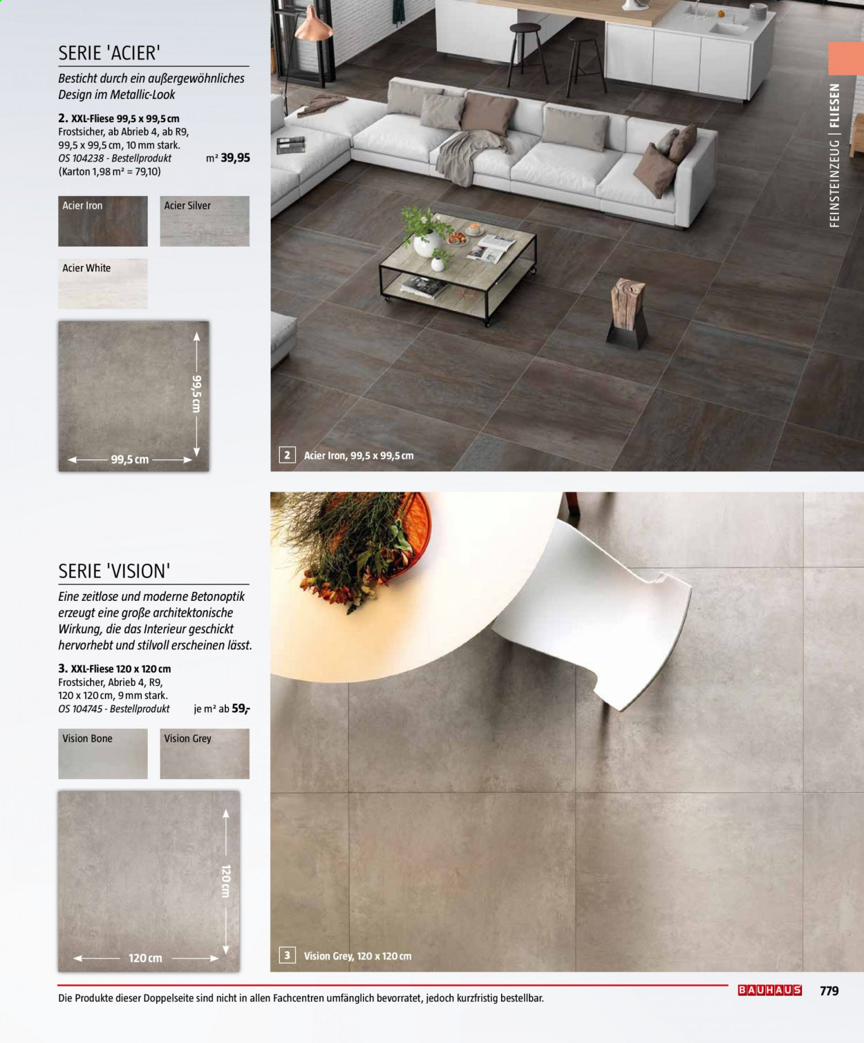 Bauhaus Prospekte . Seite 779