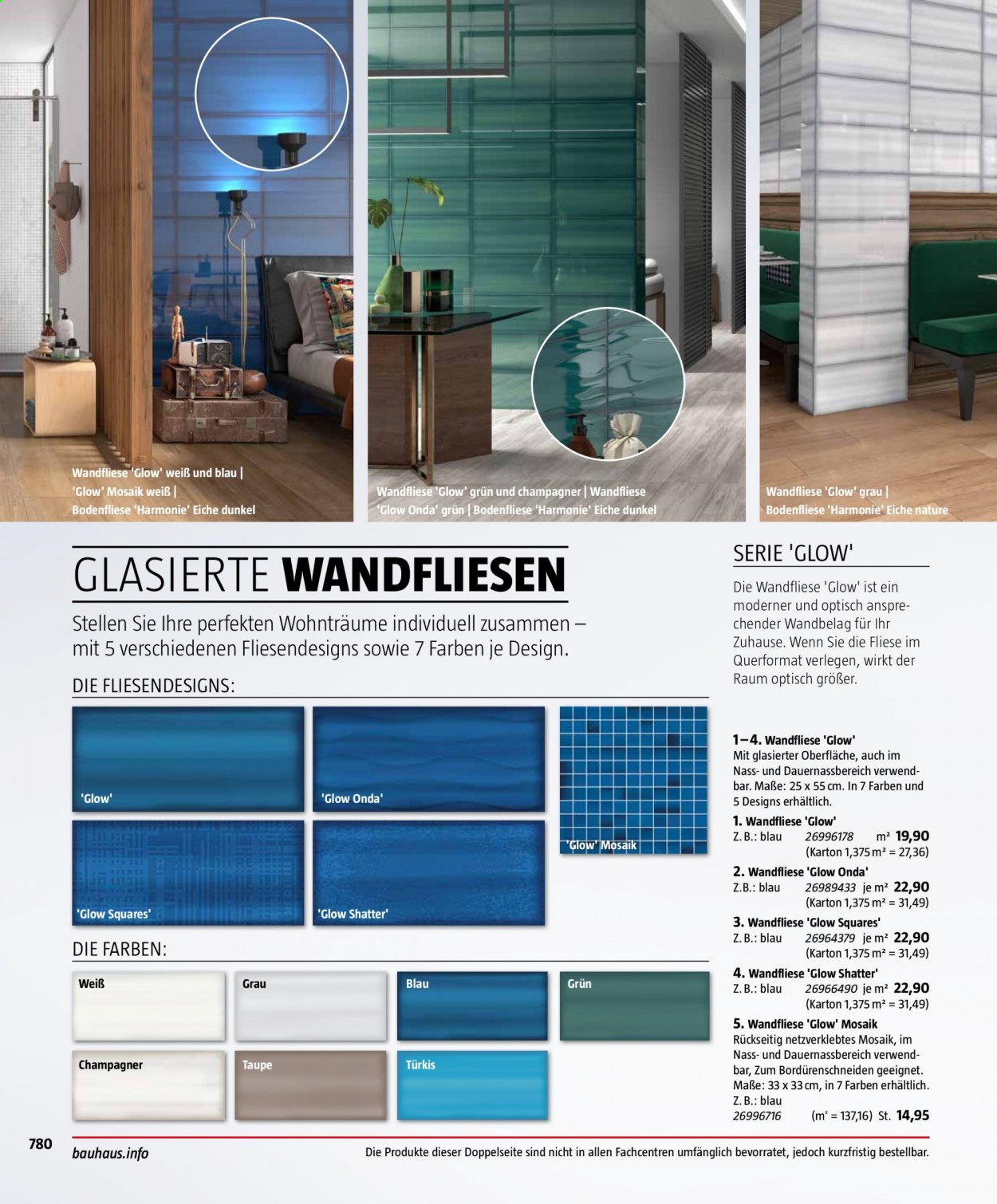 Bauhaus Prospekte . Seite 780