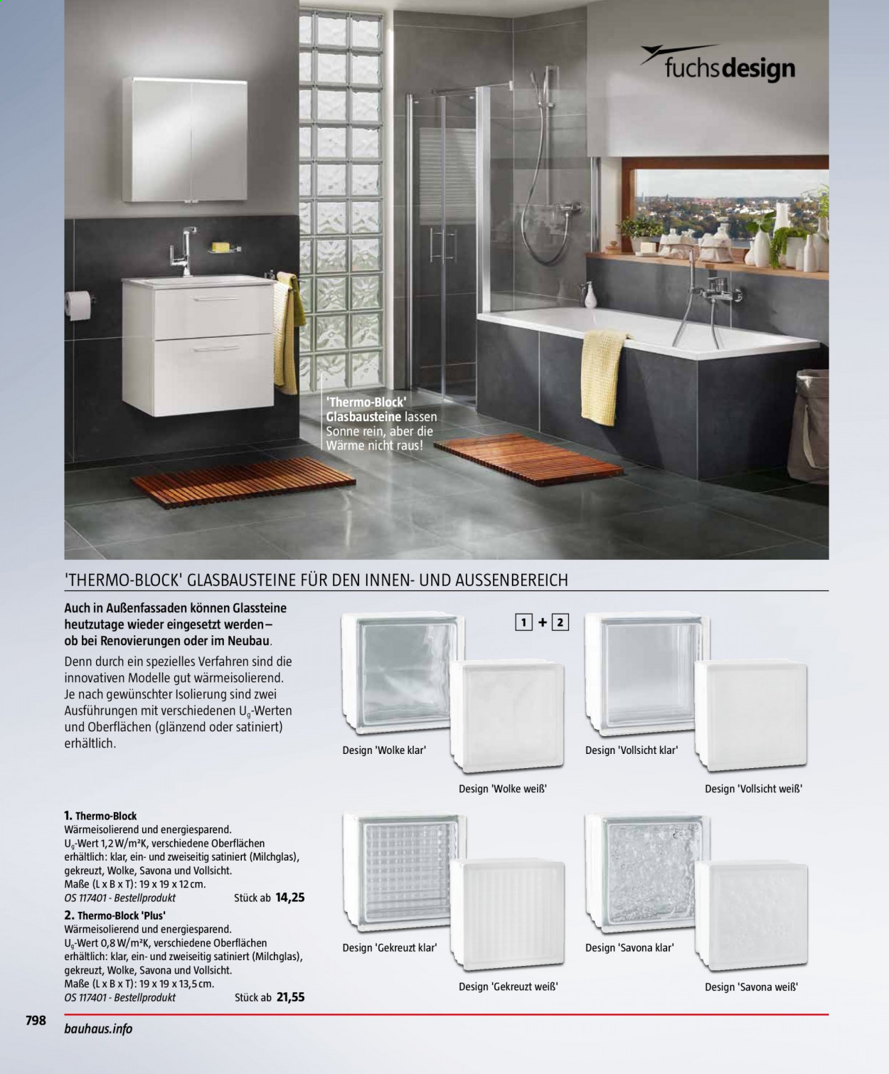 Bauhaus Prospekte . Seite 798