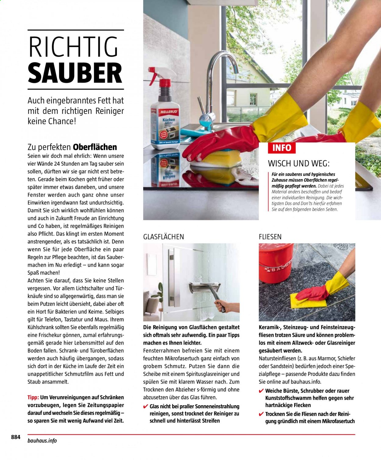 Bauhaus Prospekte . Seite 884