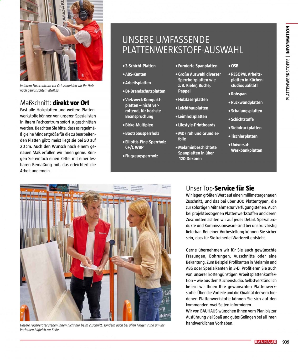 Bauhaus Prospekte . Seite 939