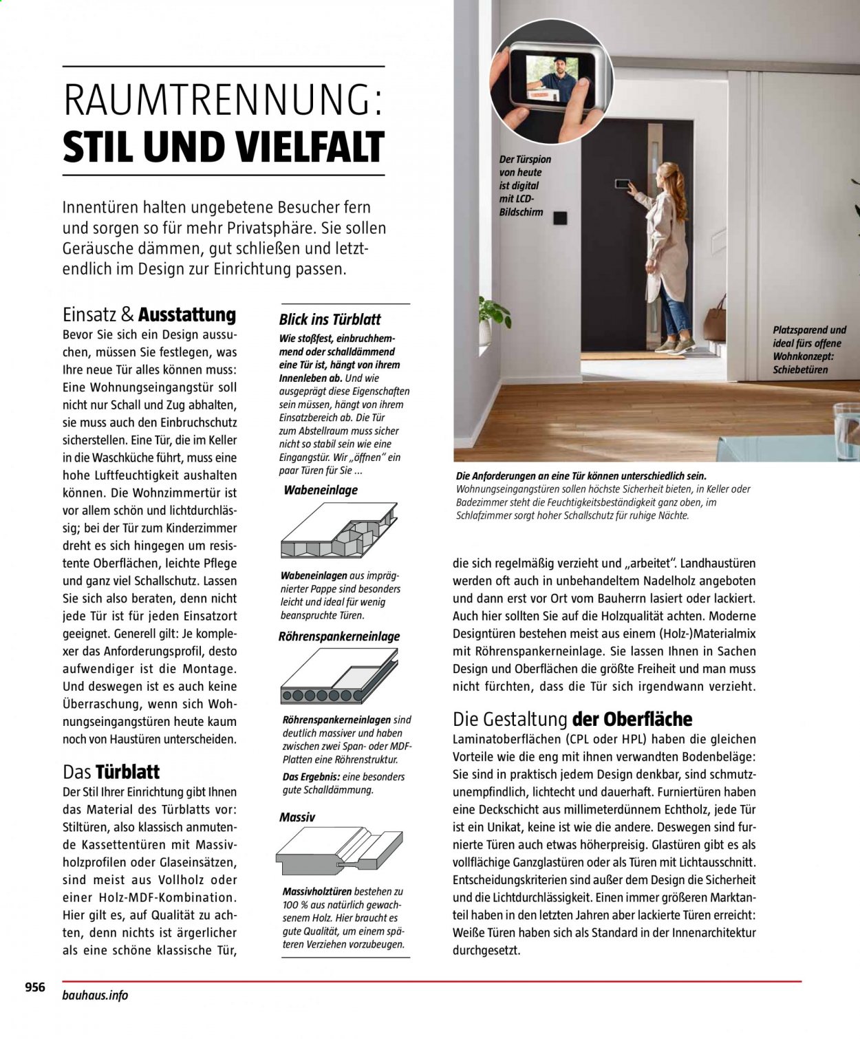 Bauhaus Prospekte . Seite 956
