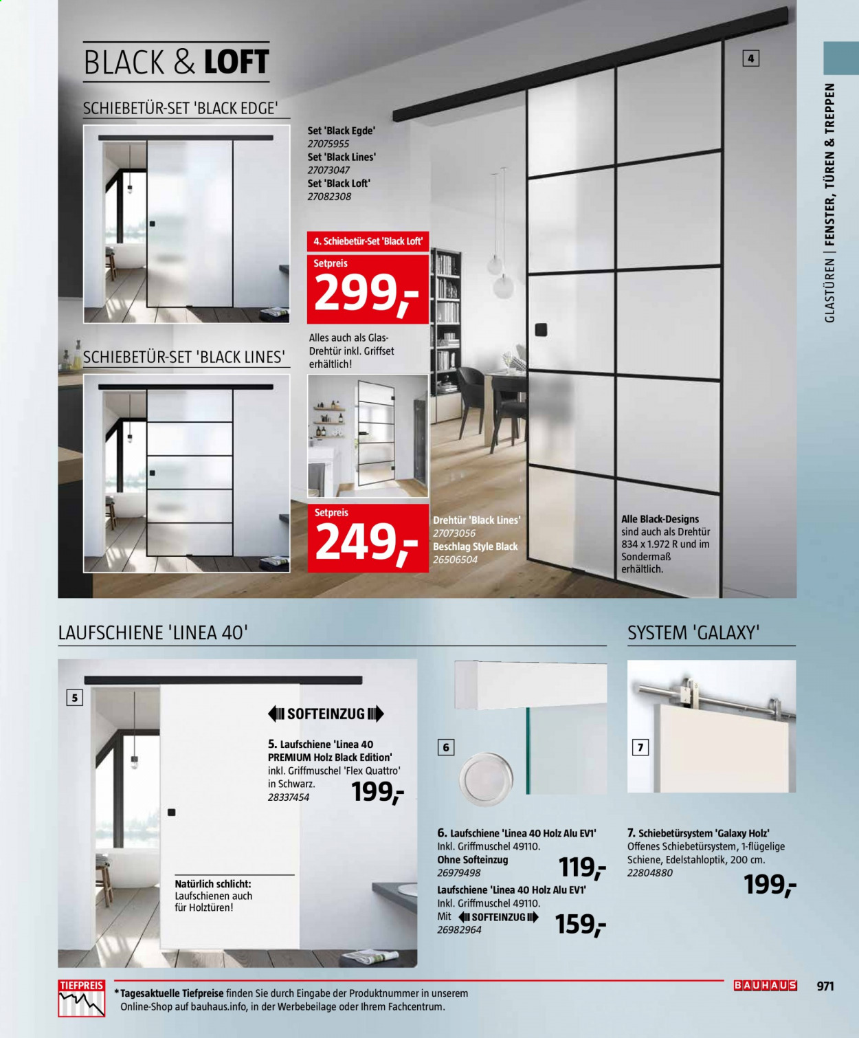 Bauhaus Prospekte . Seite 971