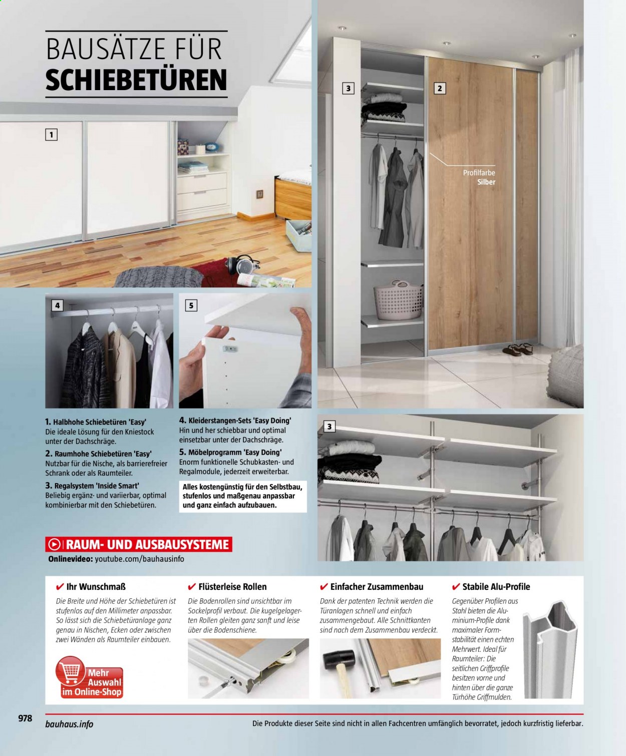 Bauhaus Prospekte . Seite 978