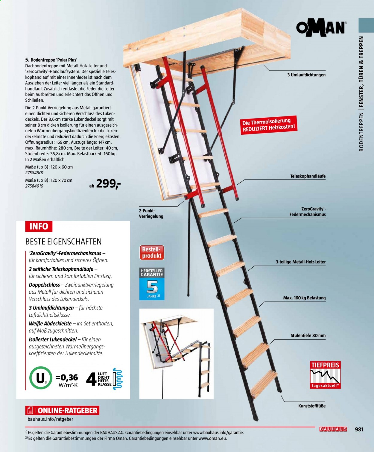Bauhaus Prospekte . Seite 981