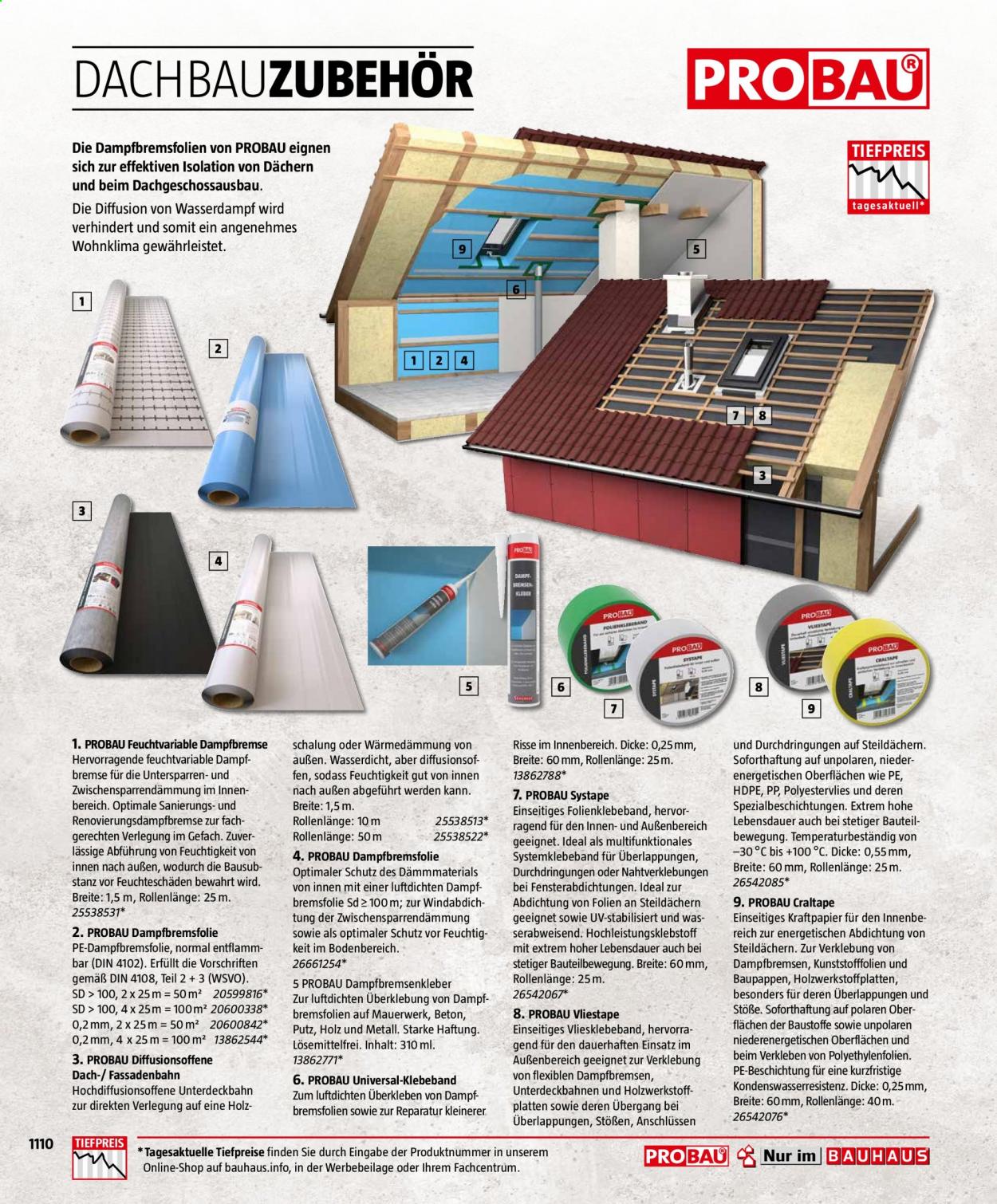 Bauhaus Prospekte . Seite 1110