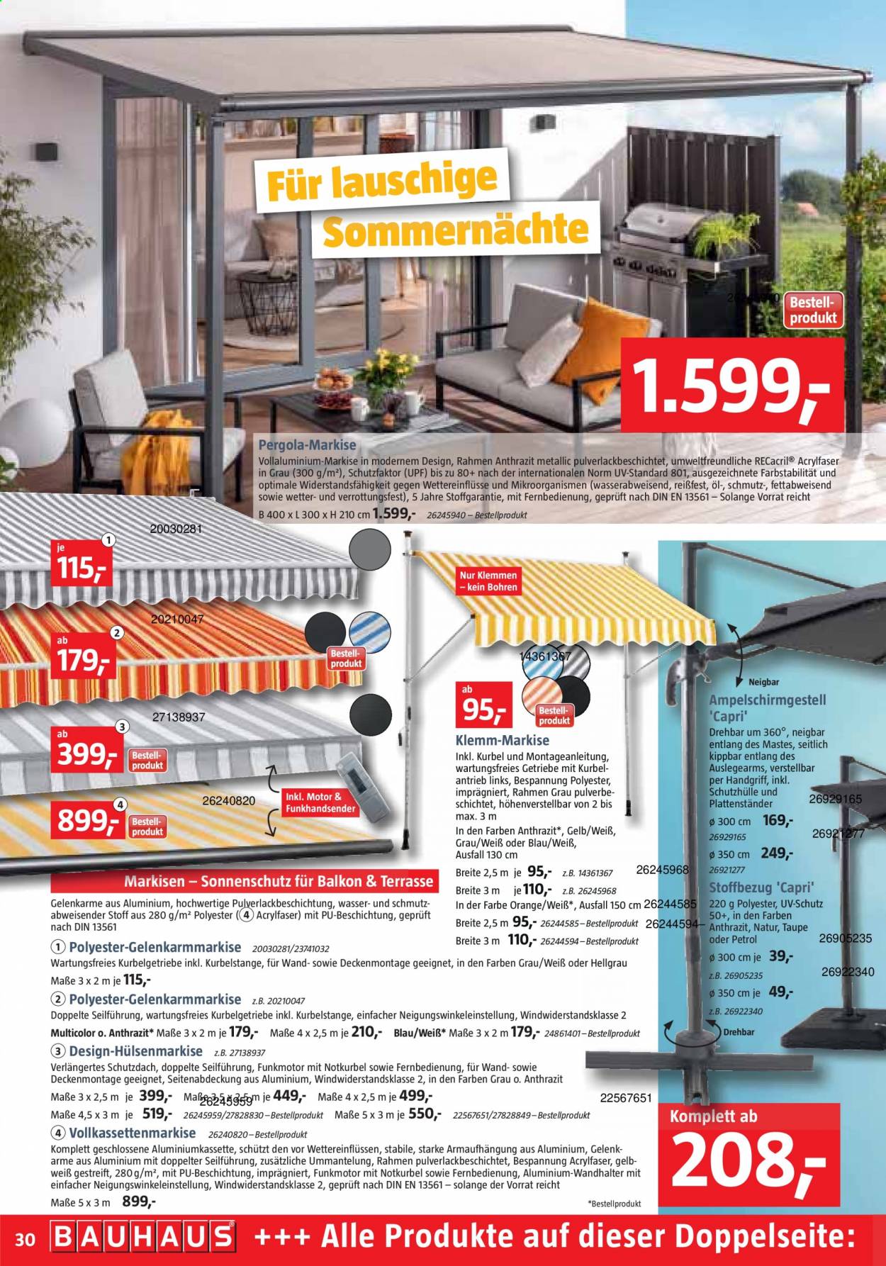 Bauhaus Prospekte  - 31.03.2021 - 1.05.2021. Seite 30