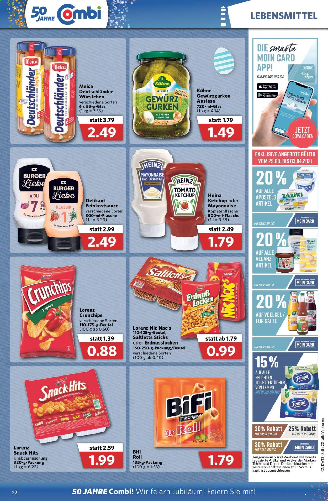 Combi Prospekte  - 29.03.2021 - 3.04.2021. Seite 22
