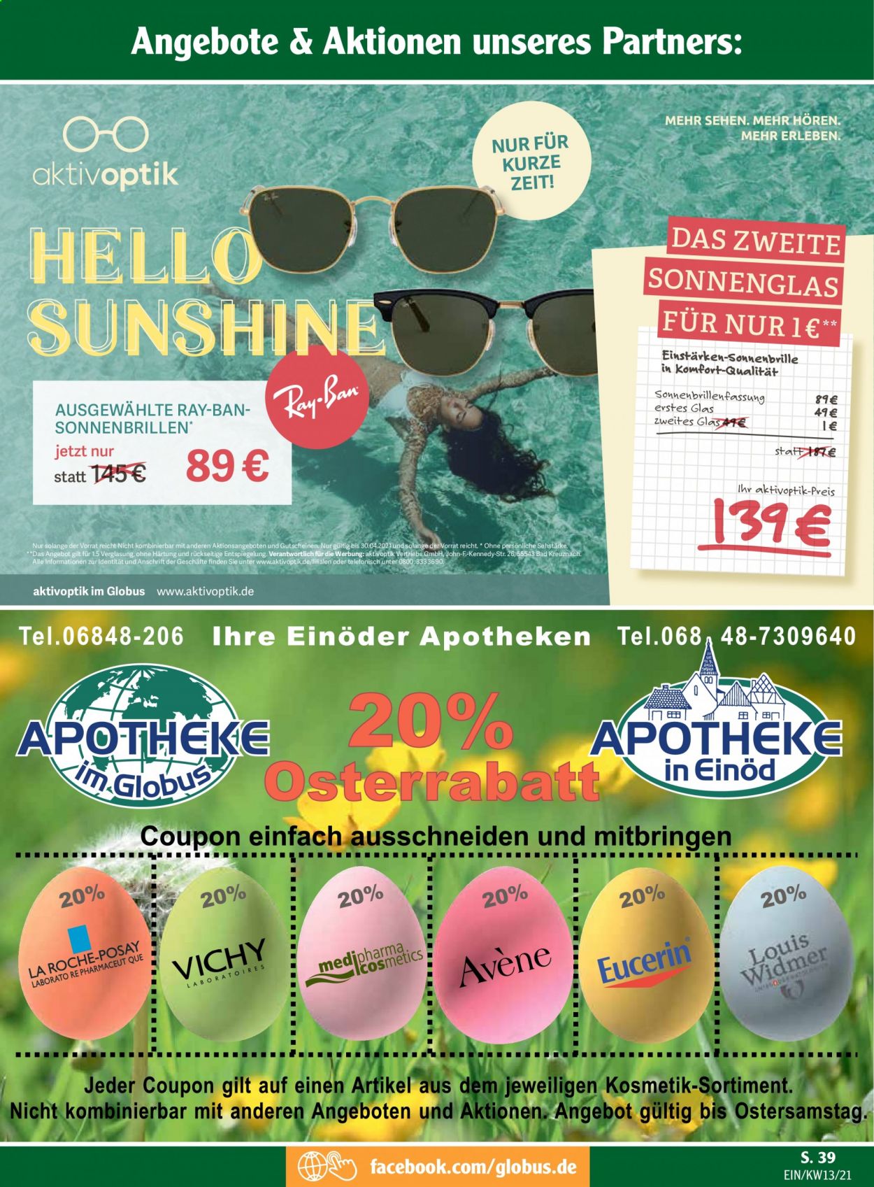 Globus Prospekte  - 29.03.2021 - 3.04.2021. Seite 43