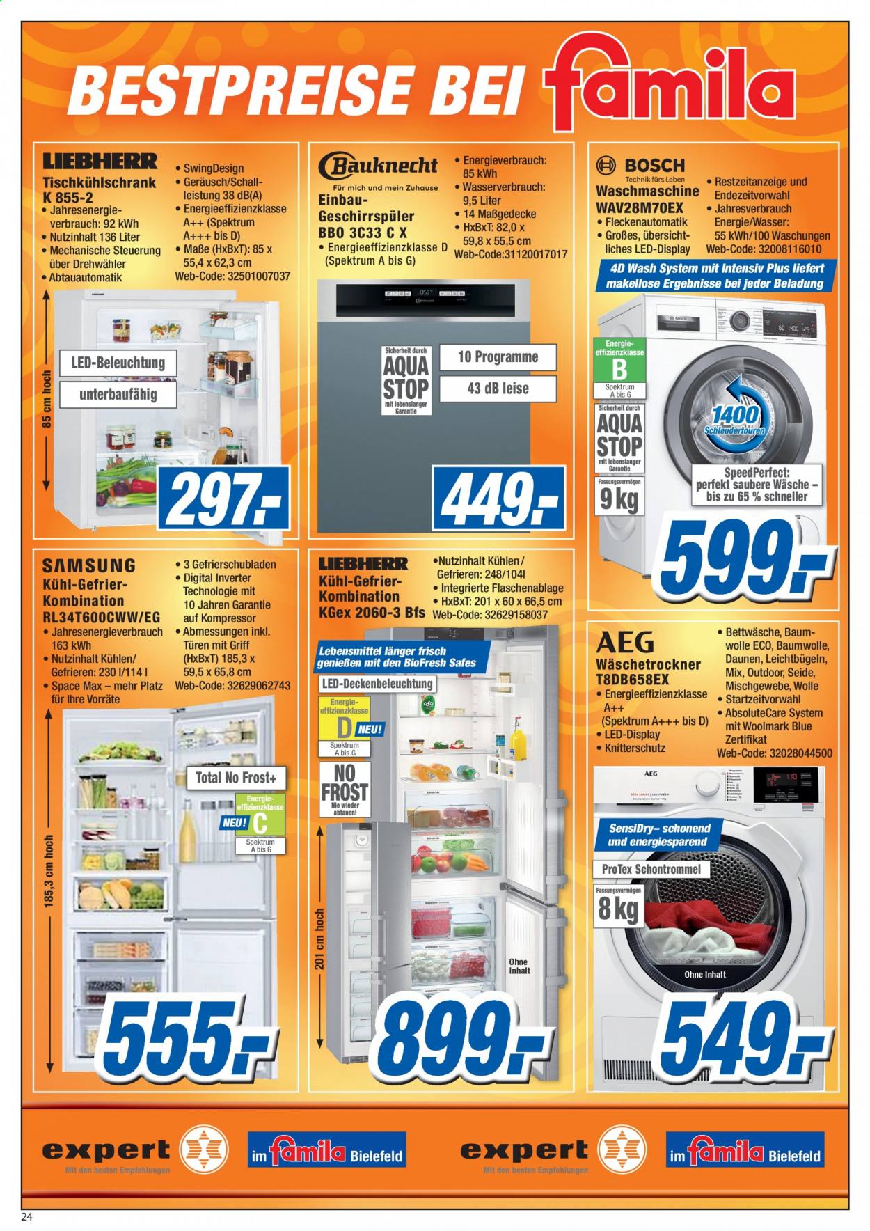 famila Prospekte  - 29.03.2021 - 3.04.2021. Seite 24
