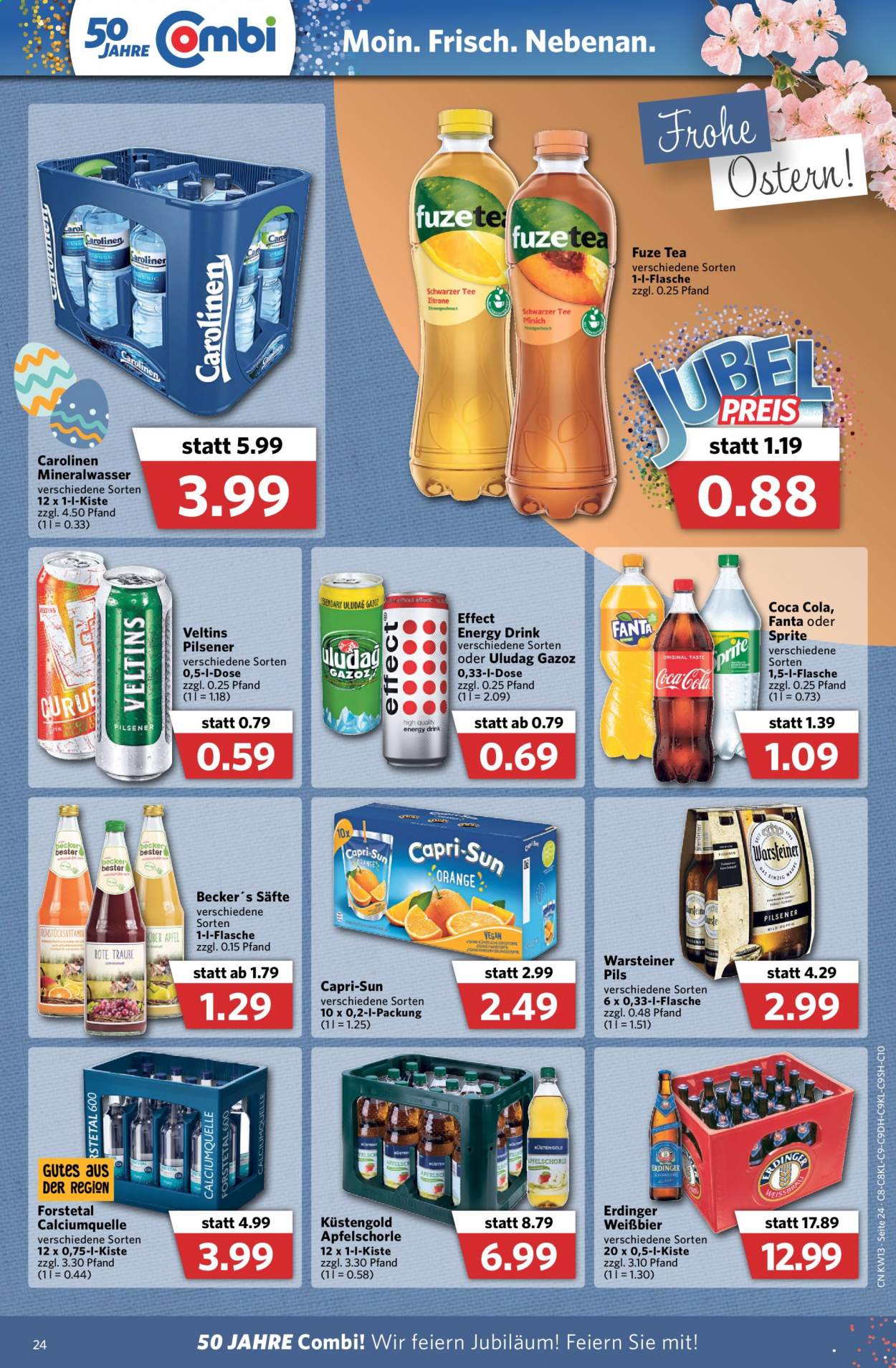 Combi Prospekte  - 29.03.2021 - 3.04.2021. Seite 24