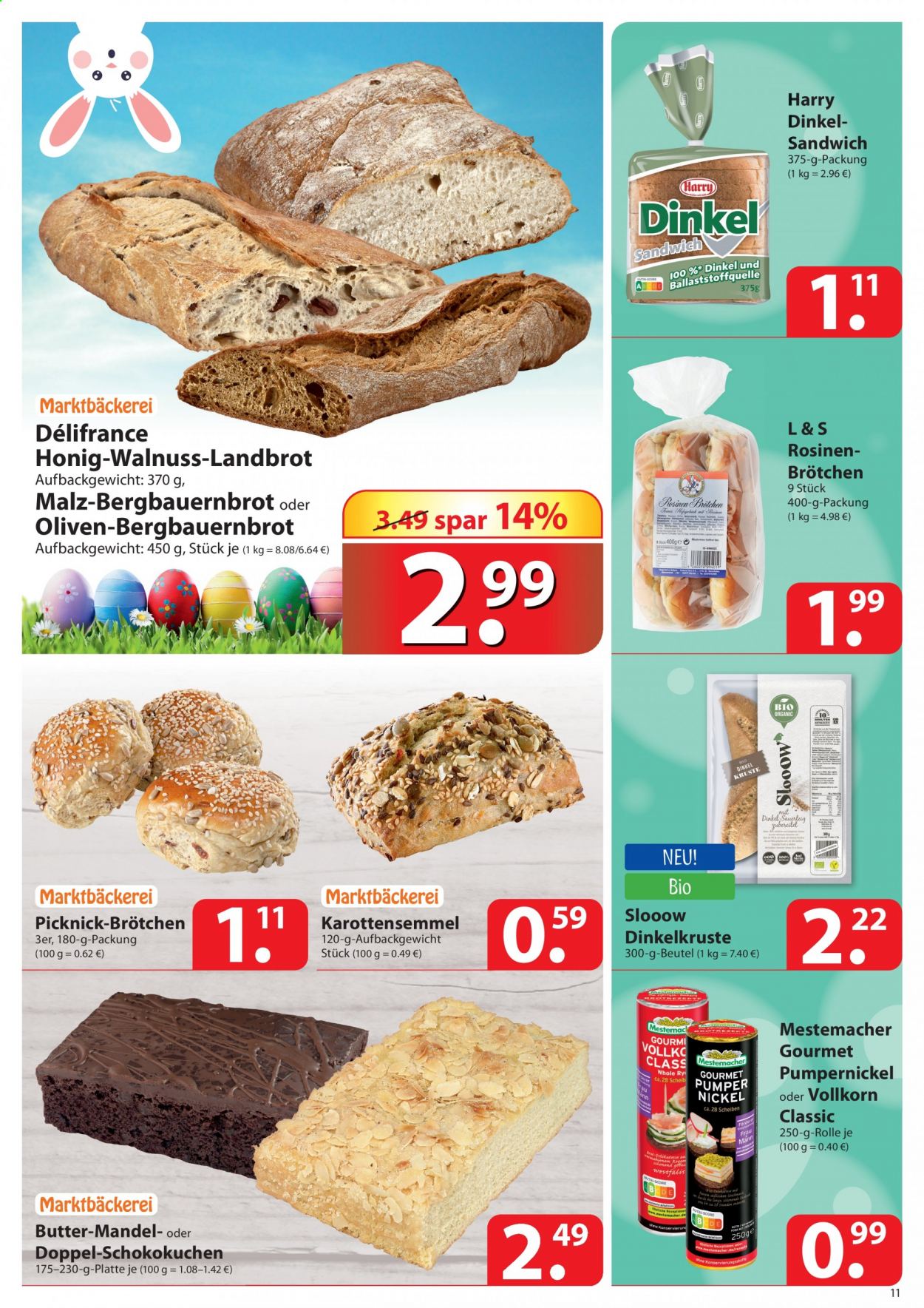 famila Prospekte  - 29.03.2021 - 3.04.2021. Seite 11