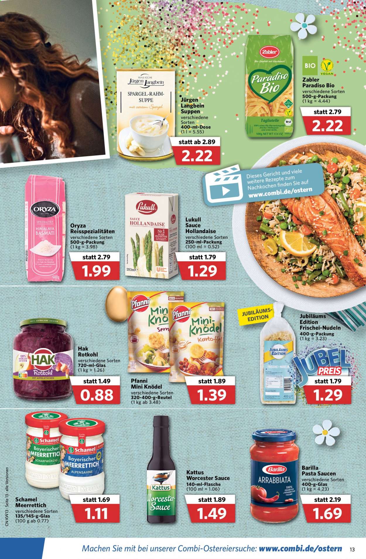 Combi Prospekte  - 29.03.2021 - 3.04.2021. Seite 13
