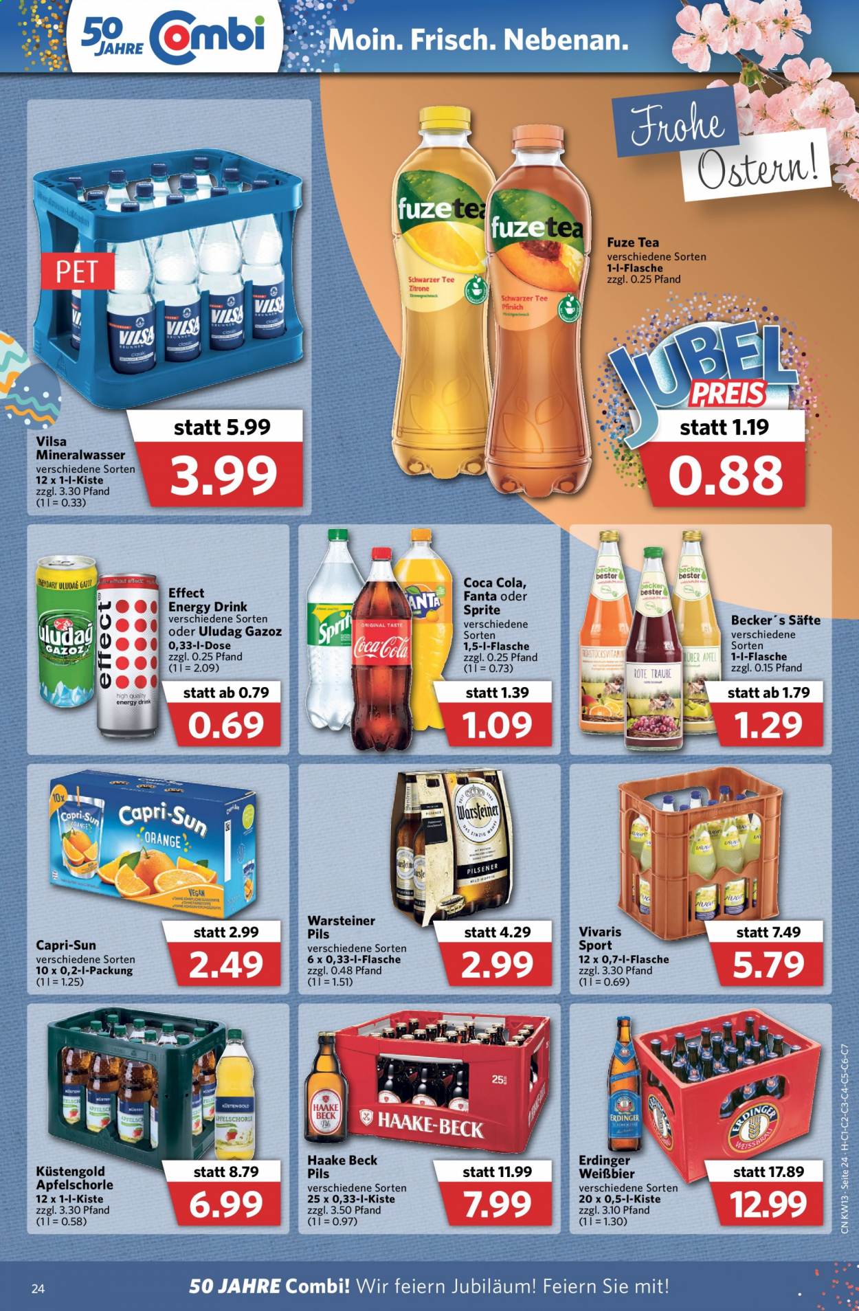 Combi Prospekte  - 29.03.2021 - 3.04.2021. Seite 24