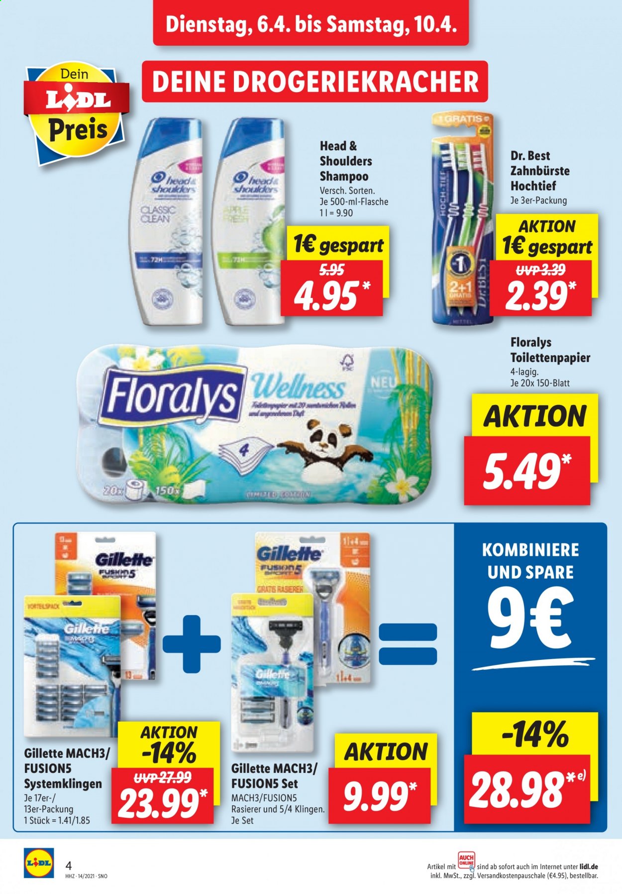 Lidl Prospekte  - 6.04.2021 - 10.04.2021. Seite 4