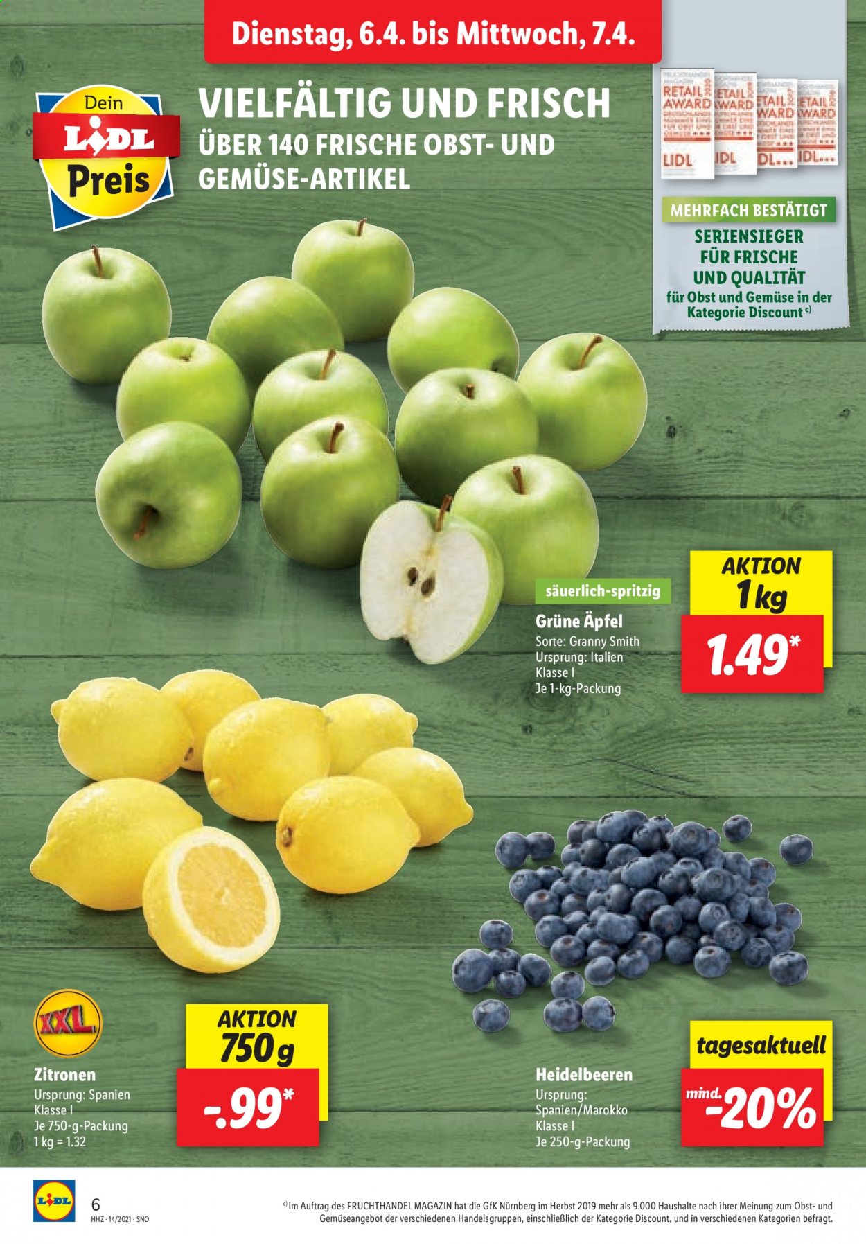 Lidl Prospekte  - 6.04.2021 - 10.04.2021. Seite 6