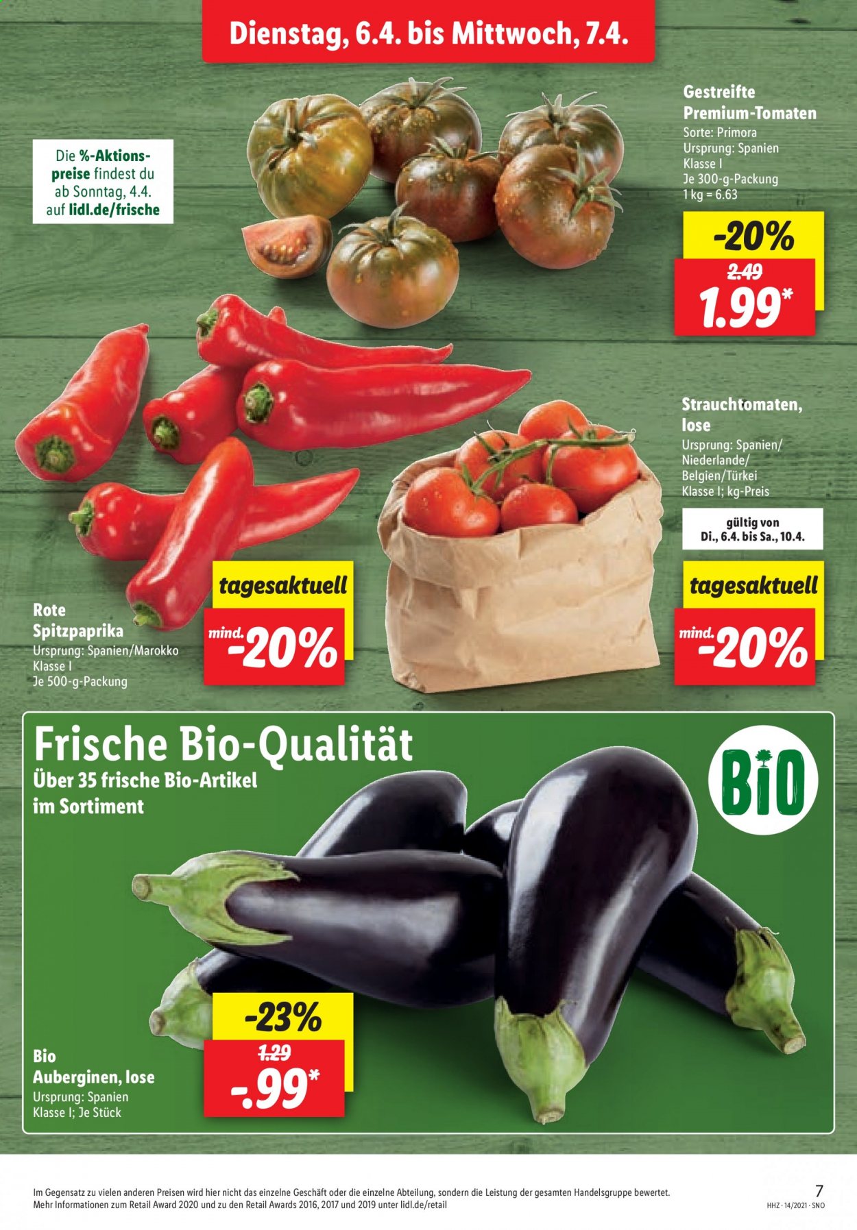 Lidl Prospekte  - 6.04.2021 - 10.04.2021. Seite 7