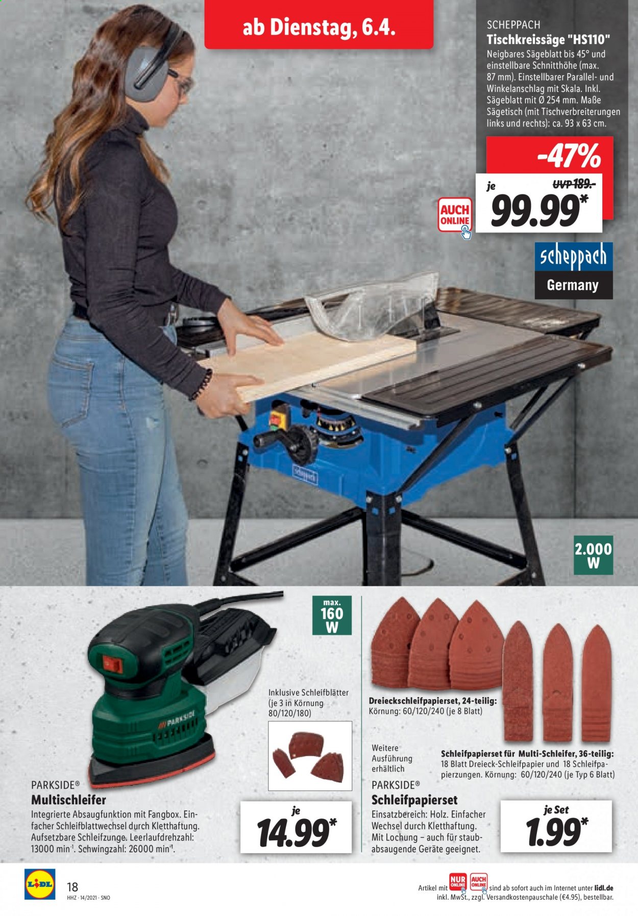 Lidl Prospekte  - 6.04.2021 - 10.04.2021. Seite 18