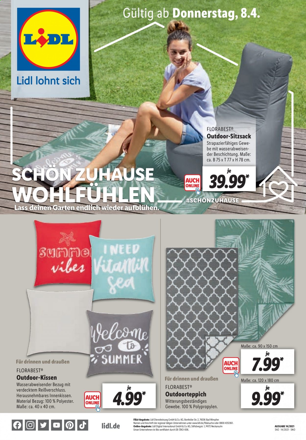 Lidl Prospekte  - 6.04.2021 - 10.04.2021. Seite 45