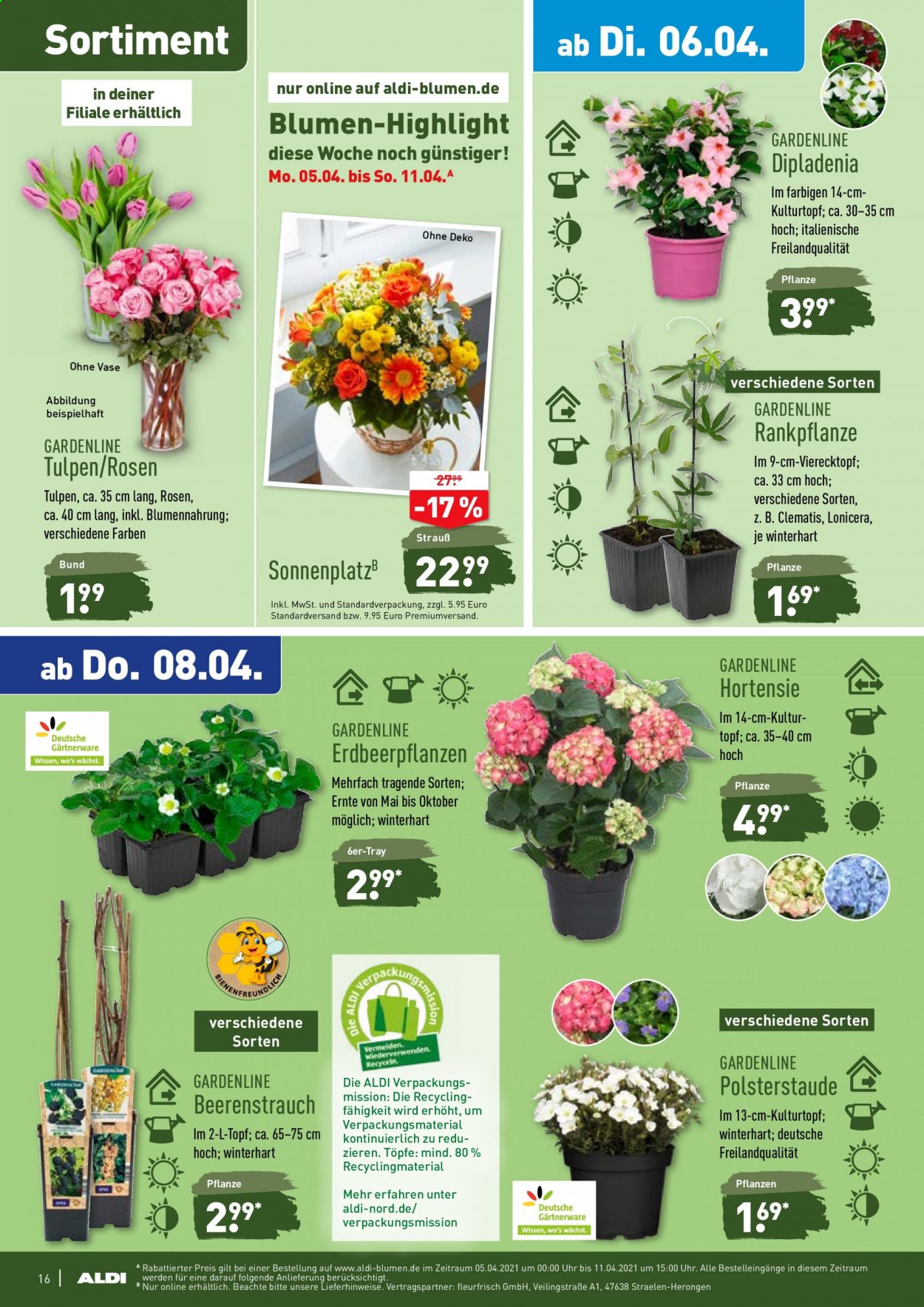 ALDI Nord Prospekte  - 6.04.2021 - 10.04.2021. Seite 16