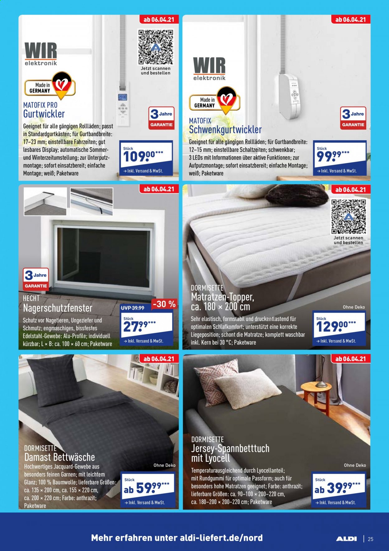 ALDI Nord Prospekte  - 6.04.2021 - 10.04.2021. Seite 25