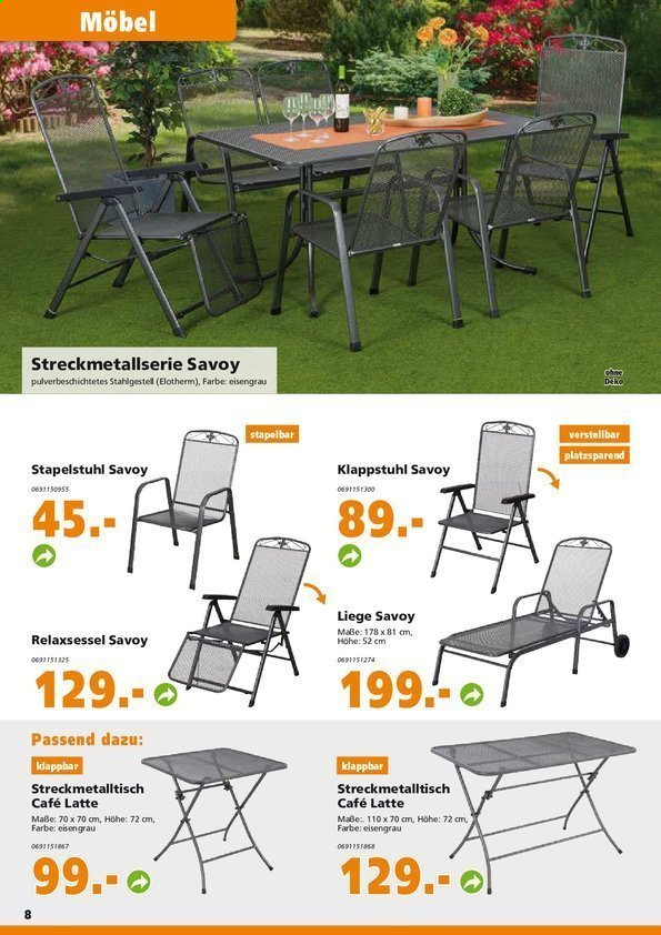 Globus Baumarkt Prospekte . Seite 8