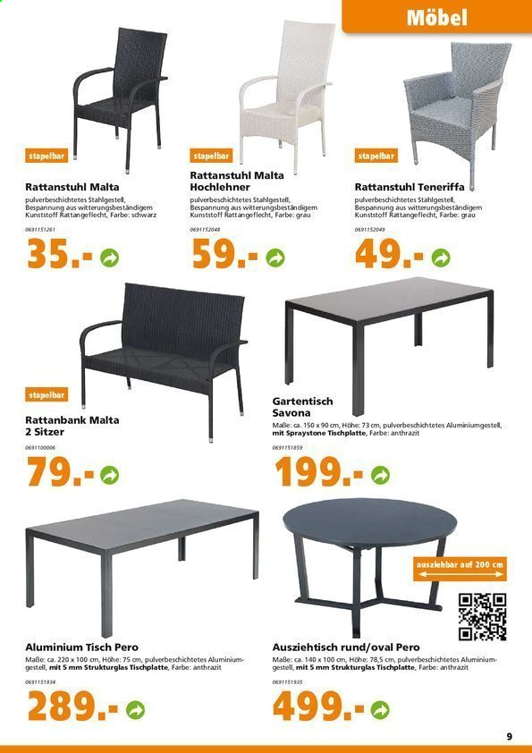 Globus Baumarkt Prospekte . Seite 9