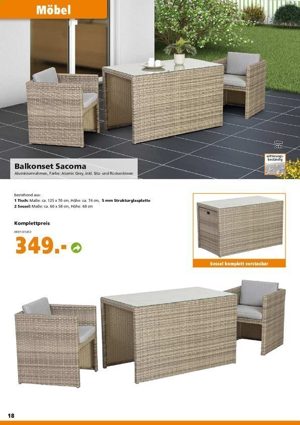 Globus Baumarkt Prospekte . Seite 18