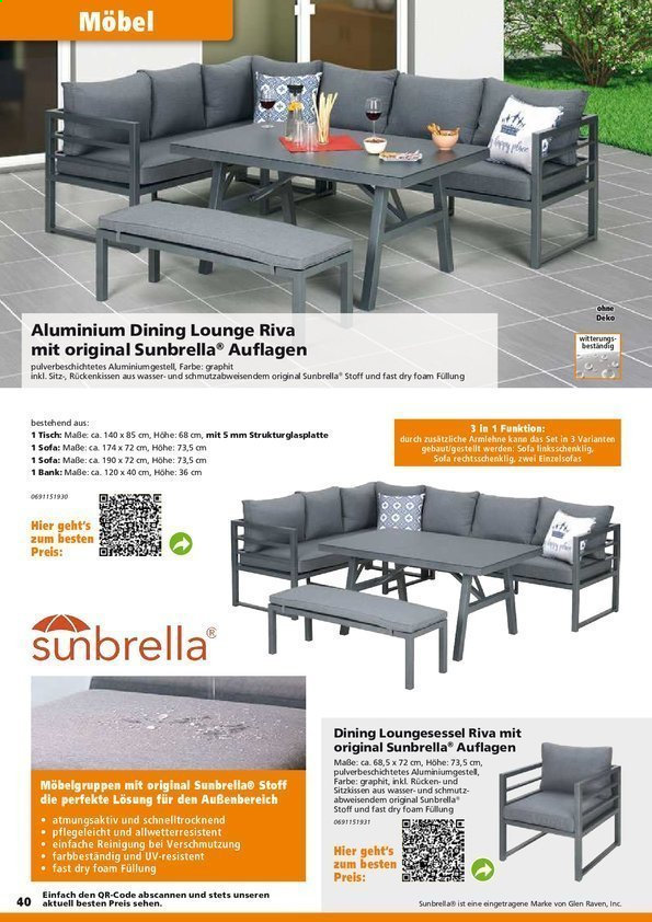 Globus Baumarkt Prospekte . Seite 40