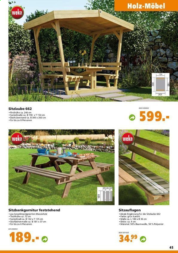 Globus Baumarkt Prospekte . Seite 45