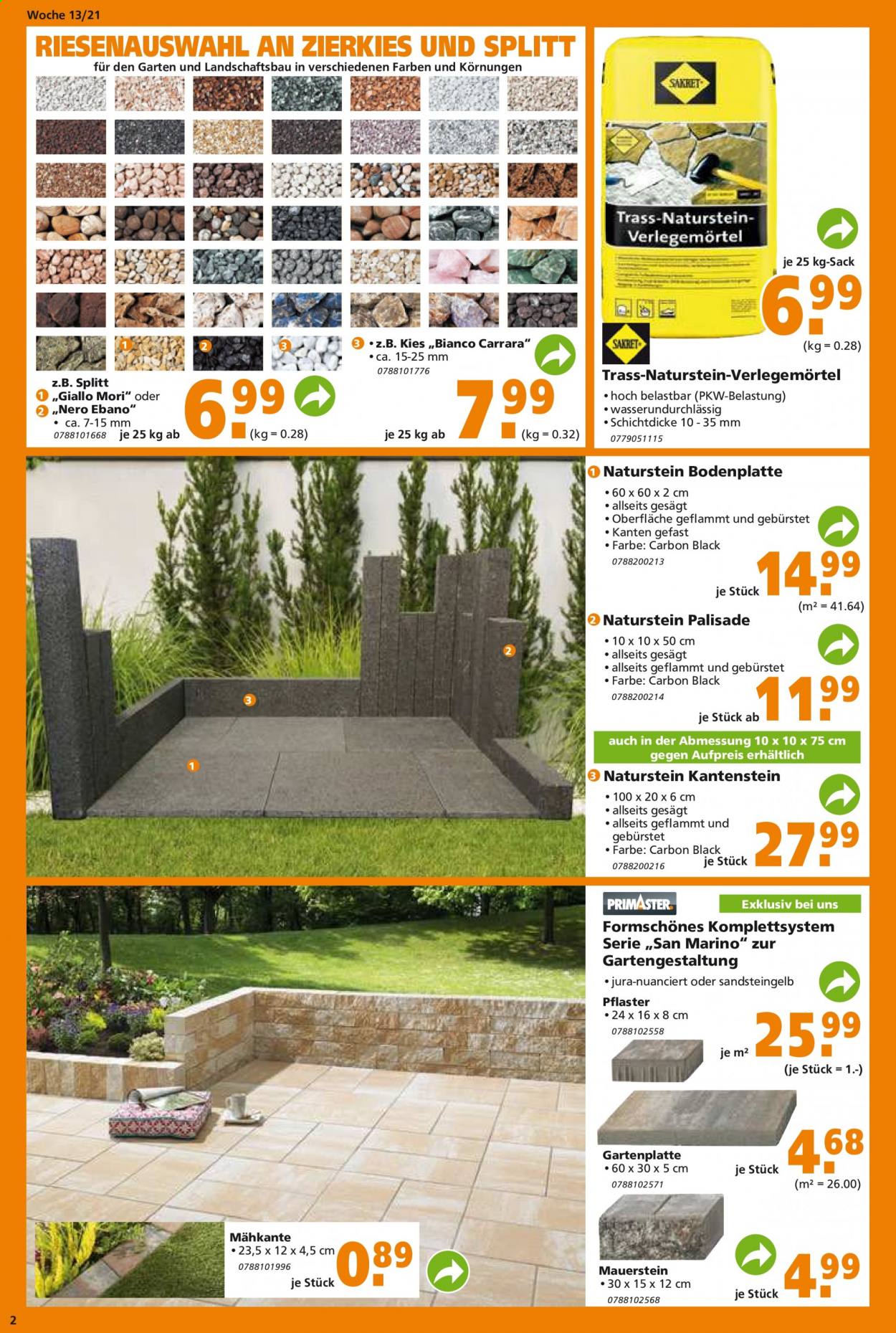 Globus Baumarkt Prospekte  - 29.03.2021 - 3.04.2021. Seite 2