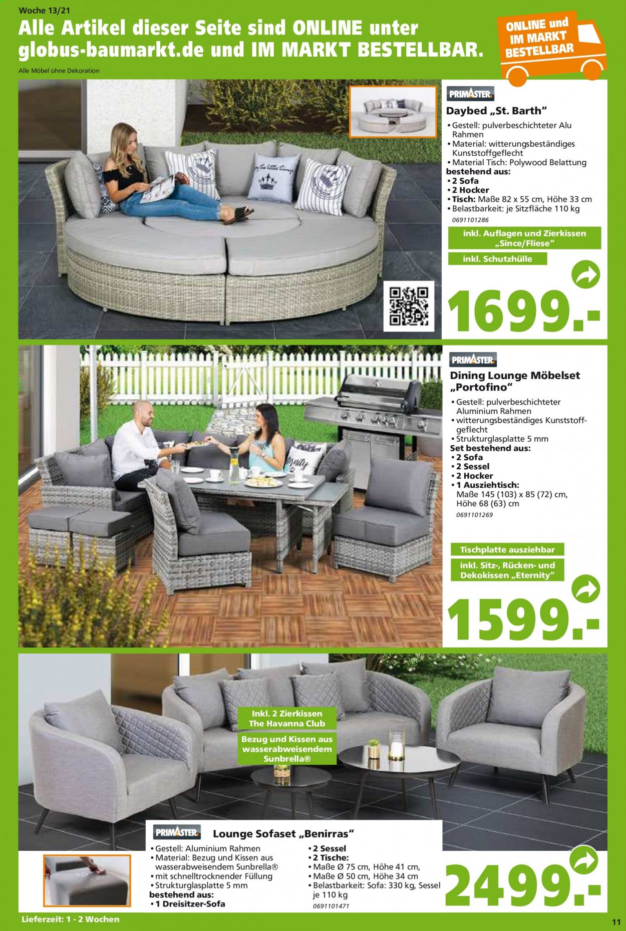 Globus Baumarkt Prospekte  - 29.03.2021 - 3.04.2021. Seite 11