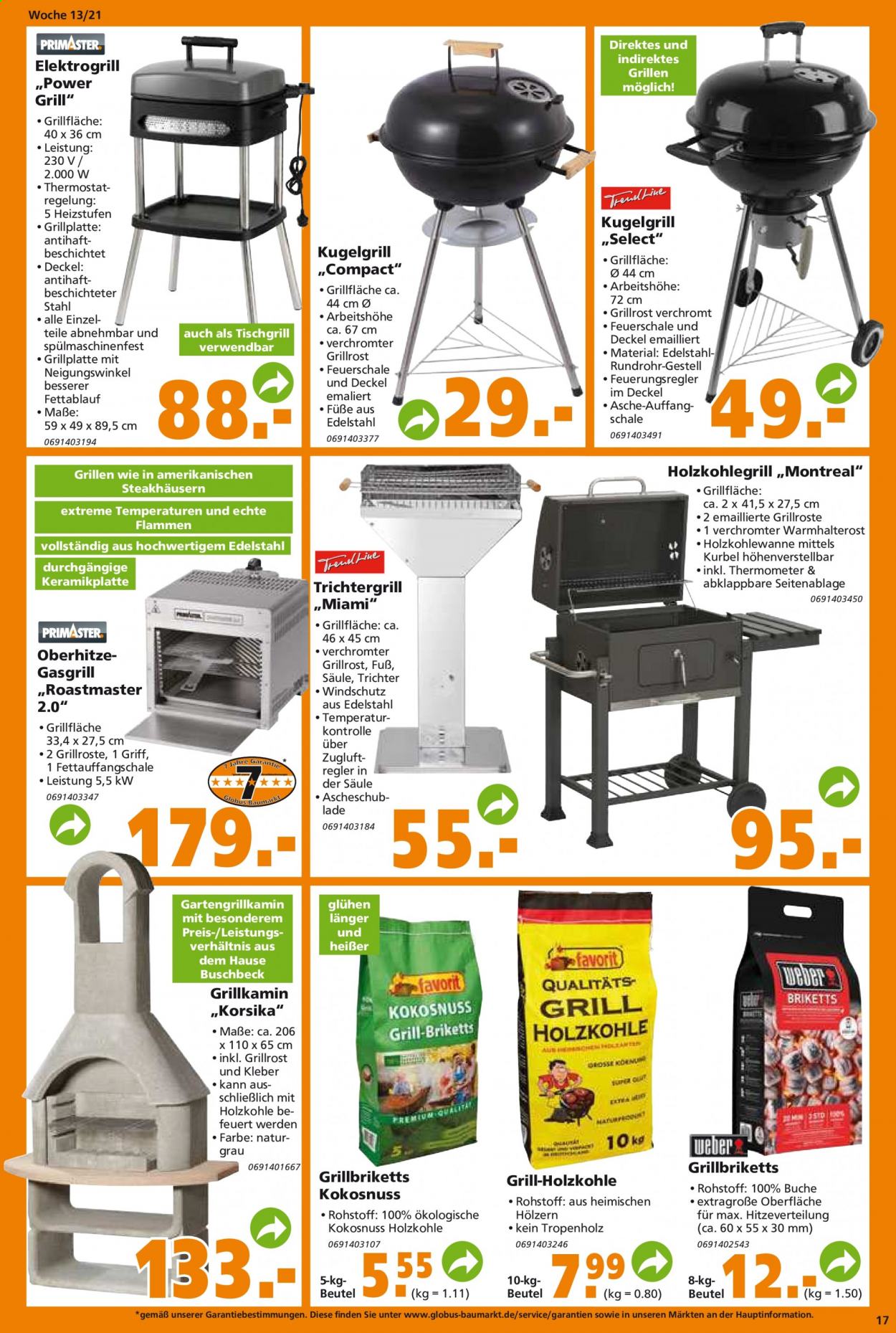 Globus Baumarkt Prospekte  - 29.03.2021 - 3.04.2021. Seite 17