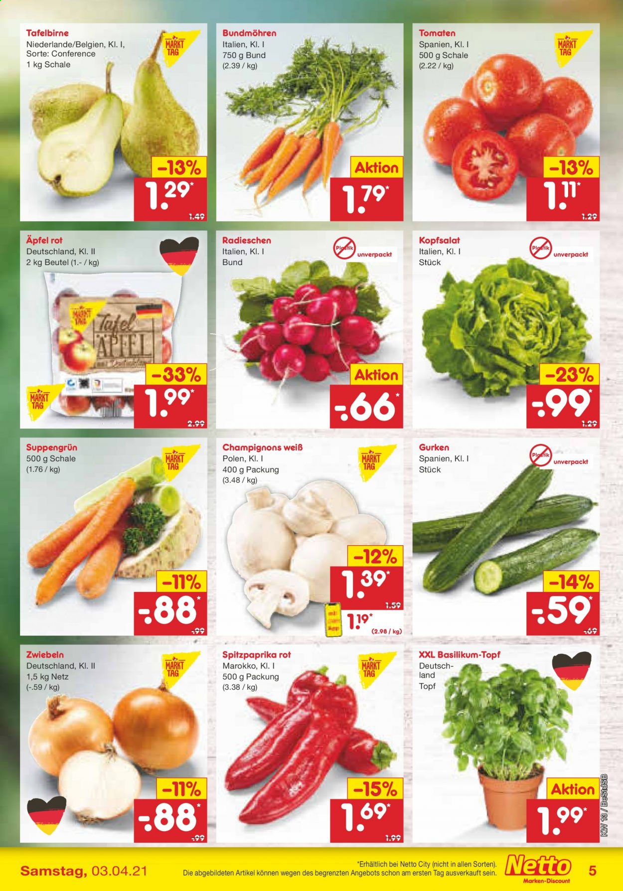 Netto Marken-Discount Prospekte  - 29.03.2021 - 3.04.2021. Seite 5