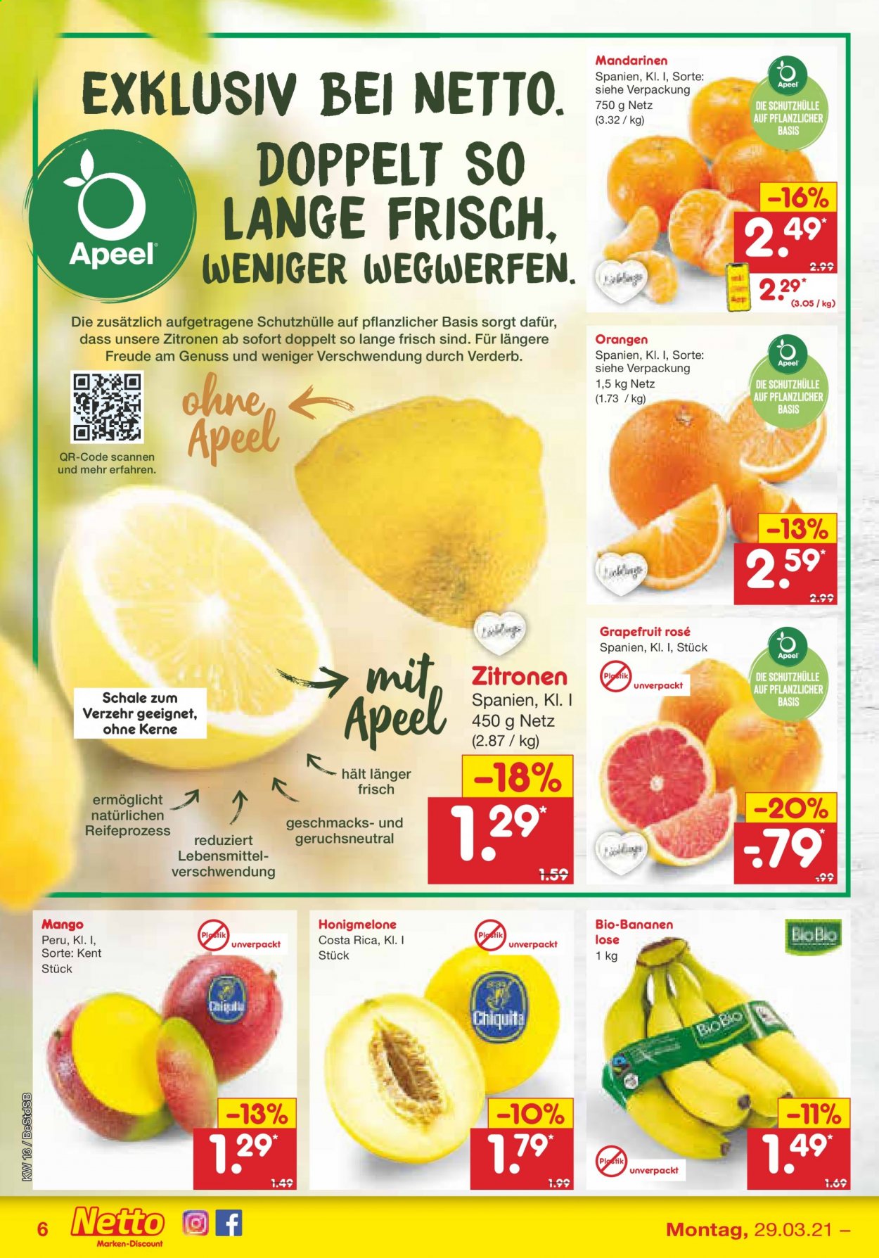Netto Marken-Discount Prospekte  - 29.03.2021 - 3.04.2021. Seite 6