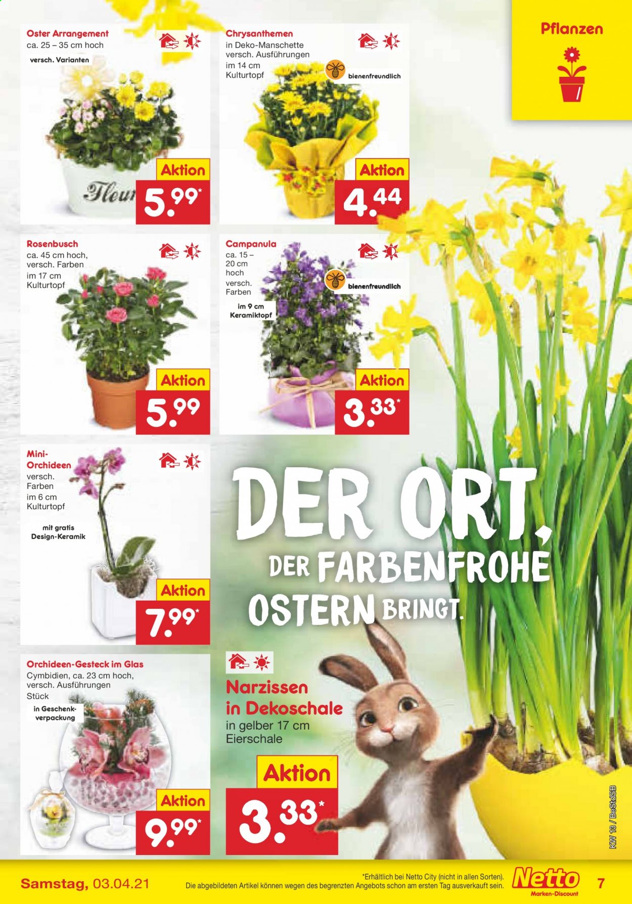 Netto Marken-Discount Prospekte  - 29.03.2021 - 3.04.2021. Seite 7