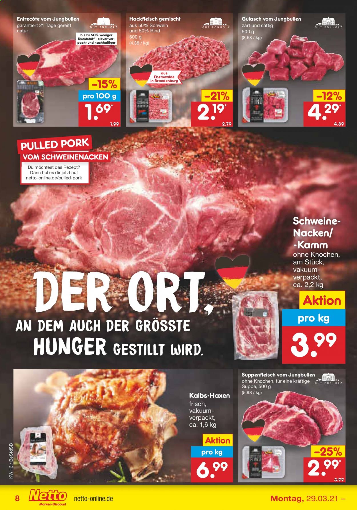 Netto Marken-Discount Prospekte  - 29.03.2021 - 3.04.2021. Seite 8