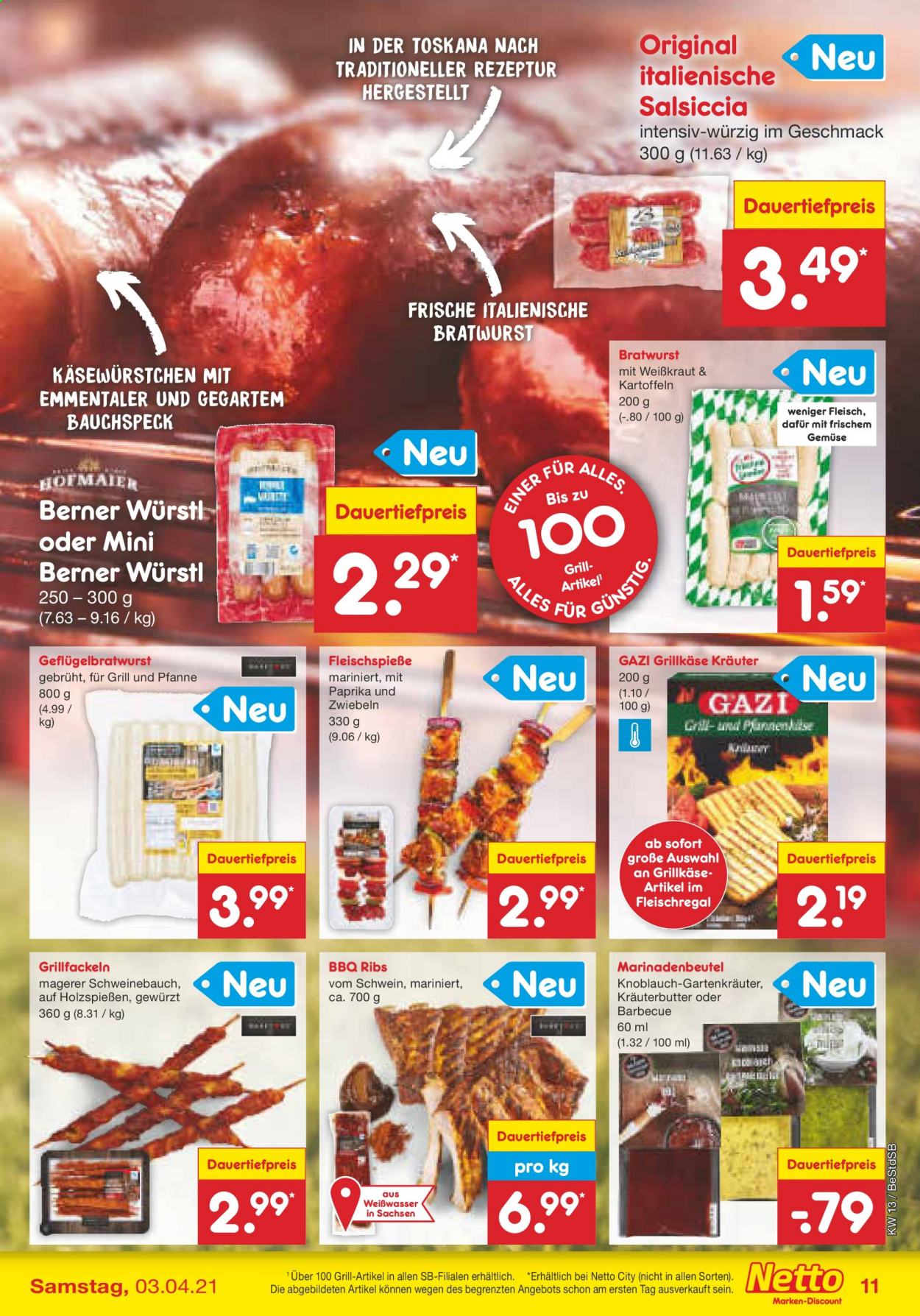 Netto Marken-Discount Prospekte  - 29.03.2021 - 3.04.2021. Seite 11